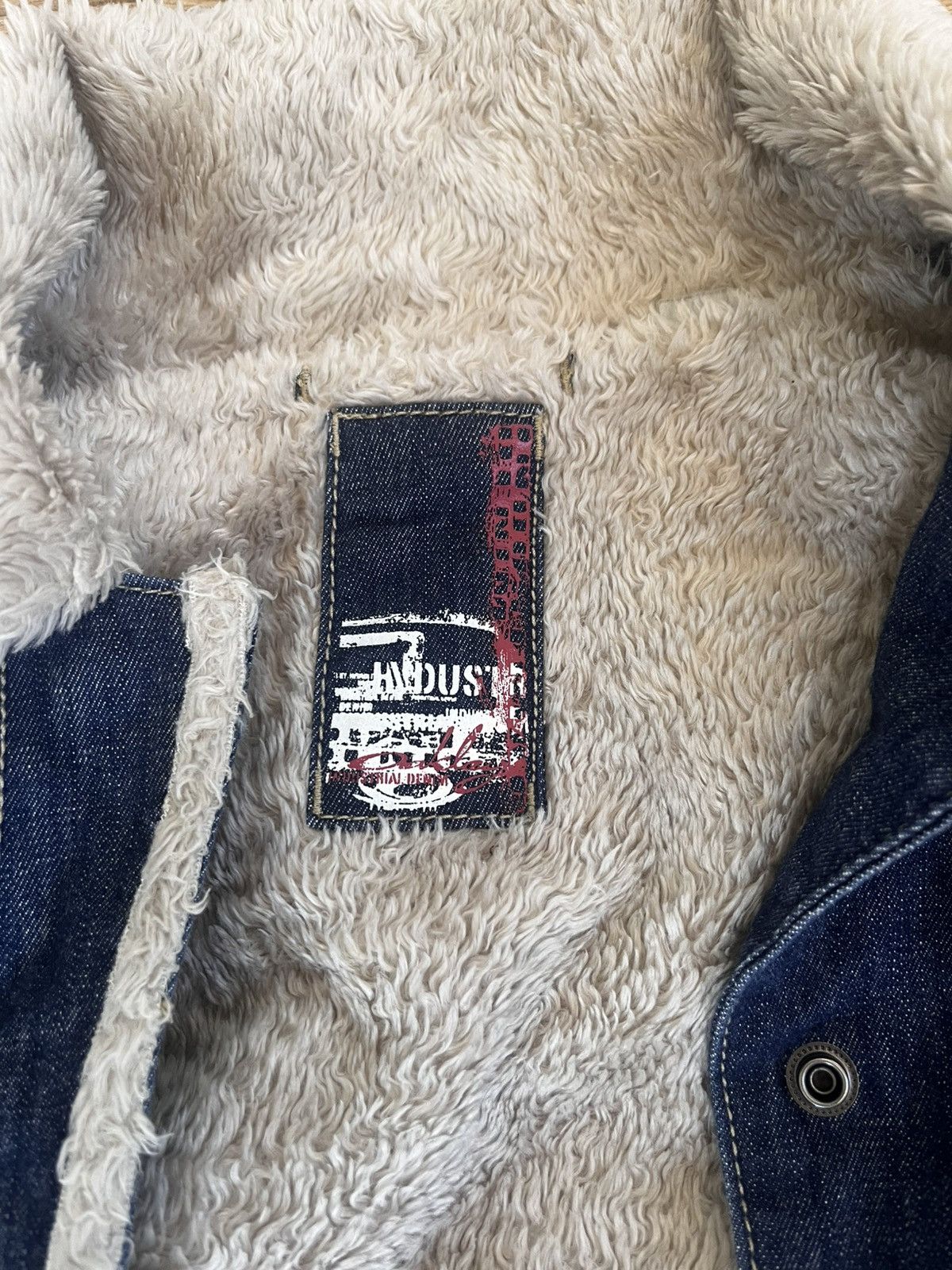 Vintage Oakley Sherpa-Lined Denim Jacket 00s 90s