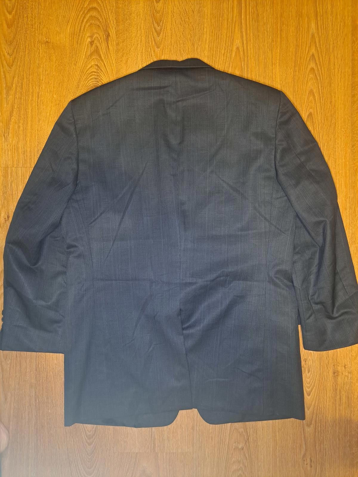 Hickey Freeman Hickey Freeman Sport Coat Mens 44L Long Navy Blue Wool Size 44L - 12 Thumbnail