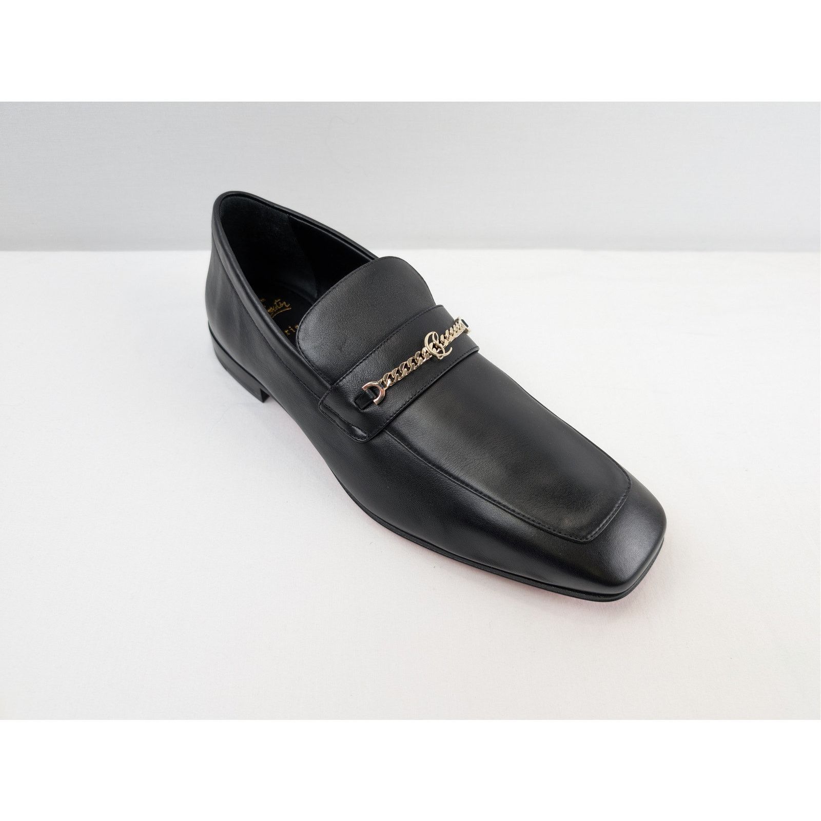 Christian Louboutin o1rshd1 MJ Moc Uomo Flat Shoe Boots in Black Size US 11 / EU 44 - 3 Thumbnail