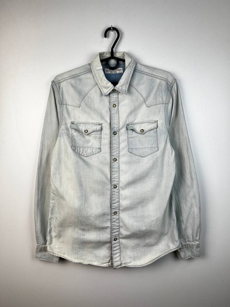 Allsaints Allsaints luxury denim shirts size S Size US S / EU 44-46 / 1 - 1 Thumbnail