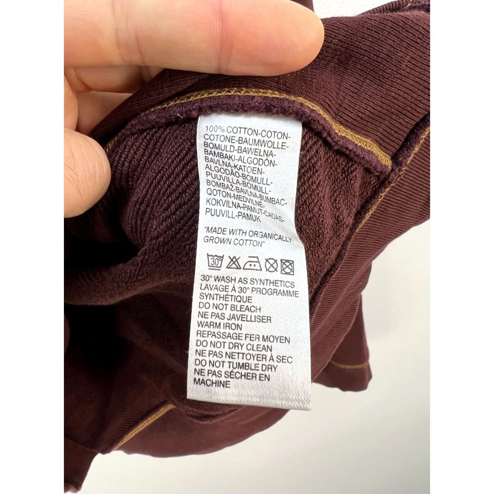 Paul Smith Paul Smith Horse Logo Crew Neck Jumper Size XL Burgundy Size US XL / EU 56 / 4 - 5 Thumbnail