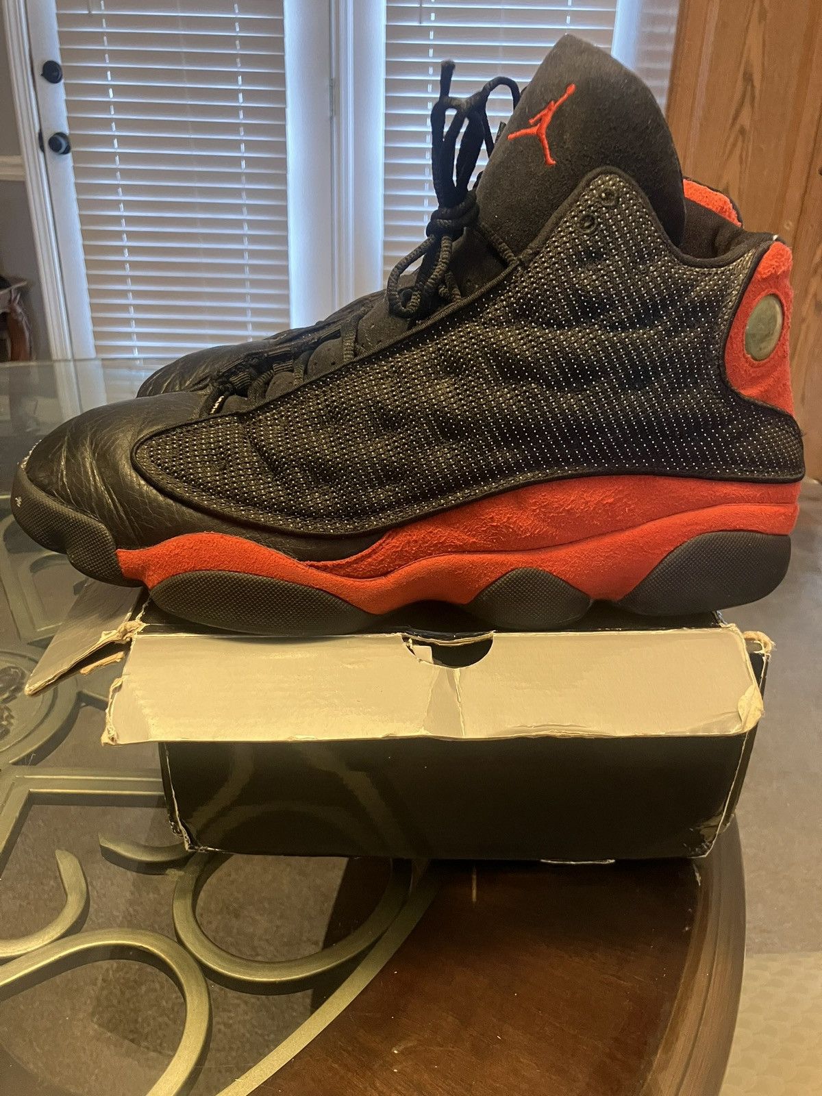 Jordan Brand Jordan 13 Bred 2004 Size US 13 / EU 46 - 2 Thumbnail