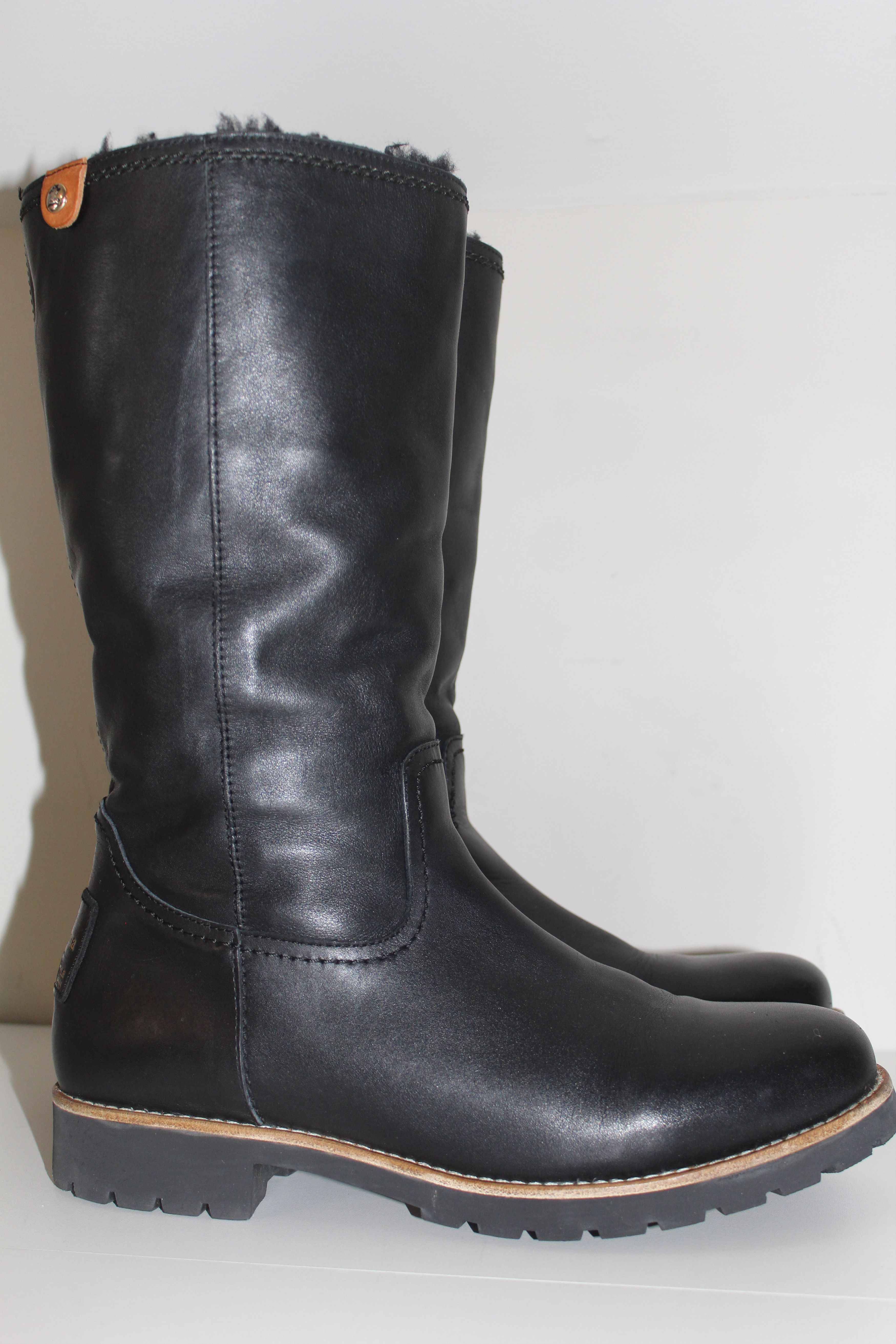 Panama Jack Panama Jack Bambina B17 Igloo Black Boots Fur Sheepskin 41 Size US 11 / IT 41 - 4 Thumbnail