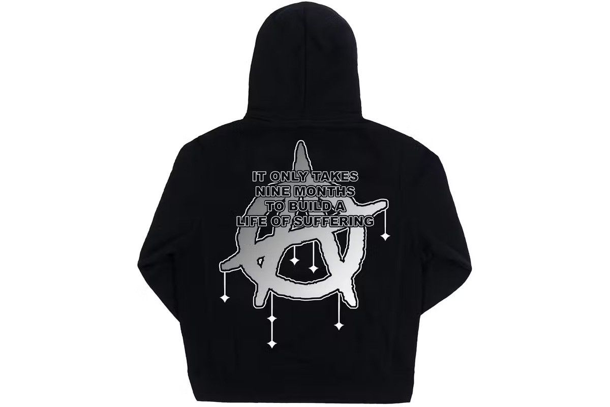 Revenge Revenge black nine months hoodie Size US L / EU 52-54 / 3 - 2 Thumbnail