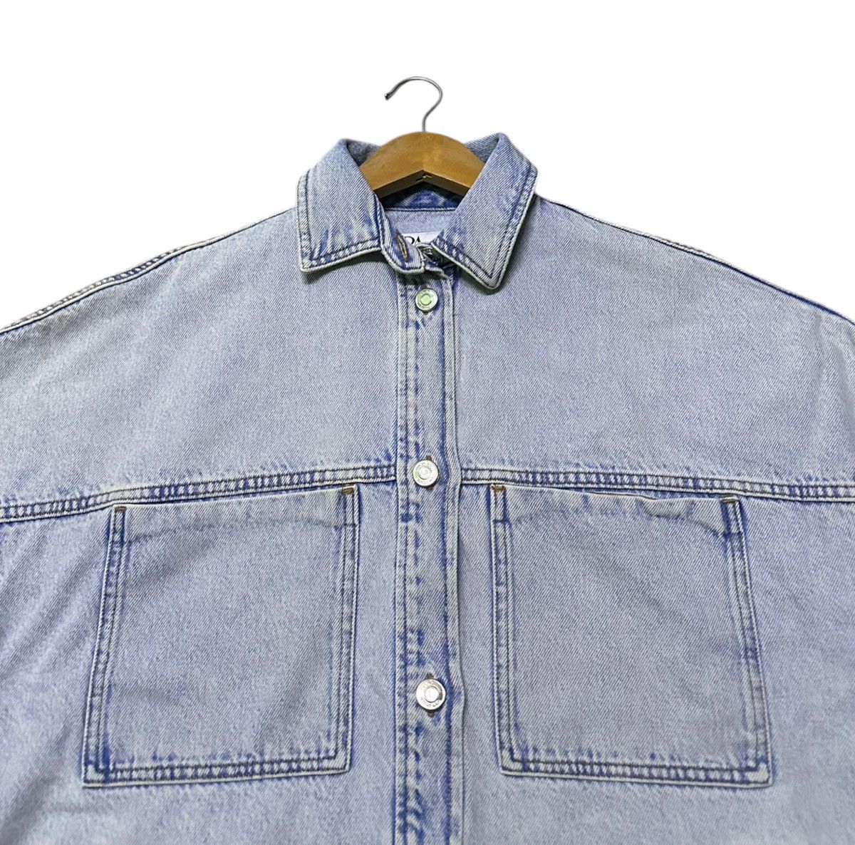 Zara Zara oversized denim jacket Size S / US 4 / IT 40 - 4 Thumbnail