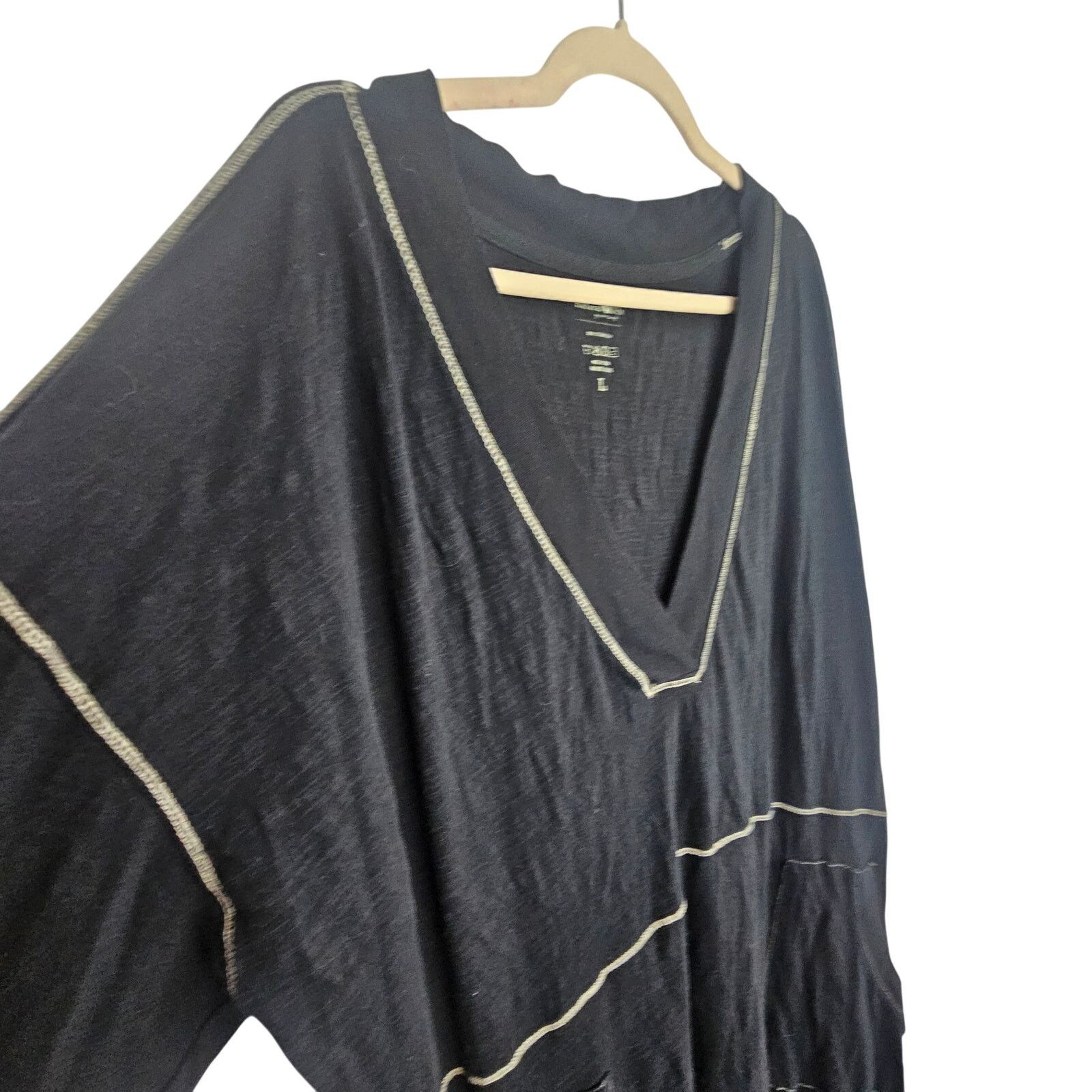 Natural Issue Natural Life Womens Johnnie Jumpsuit Size L Cotton Oversized Size 23" - 7 Thumbnail