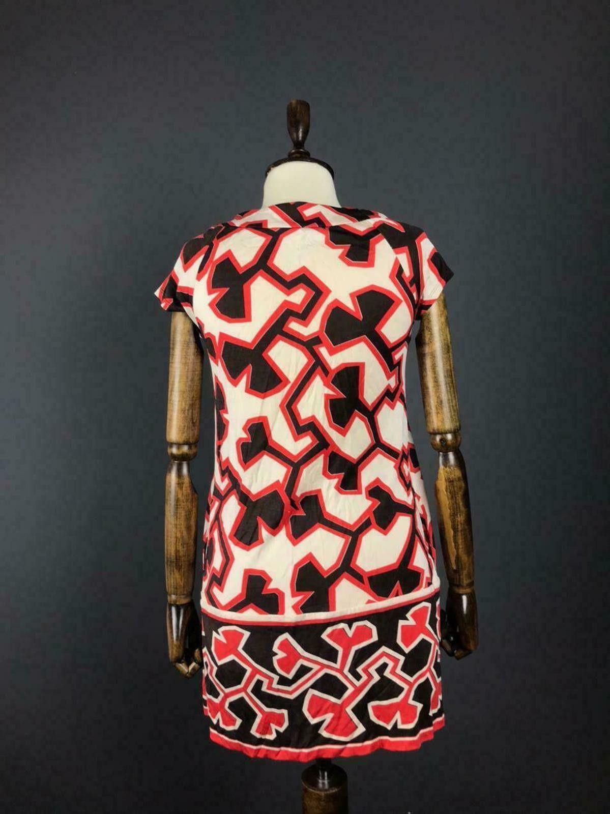 Diane von Furstenberg Ladies Diane Von Furstenberg Short Sleeve Silk Dress Size 2 Size XS / US 0-2 / IT 36-38 - 5 Thumbnail