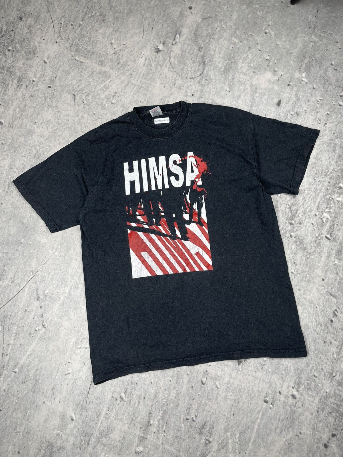 Vintage Himsa tee Fruit of the loom merch Size US M / EU 48-50 / 2 - 1 Thumbnail