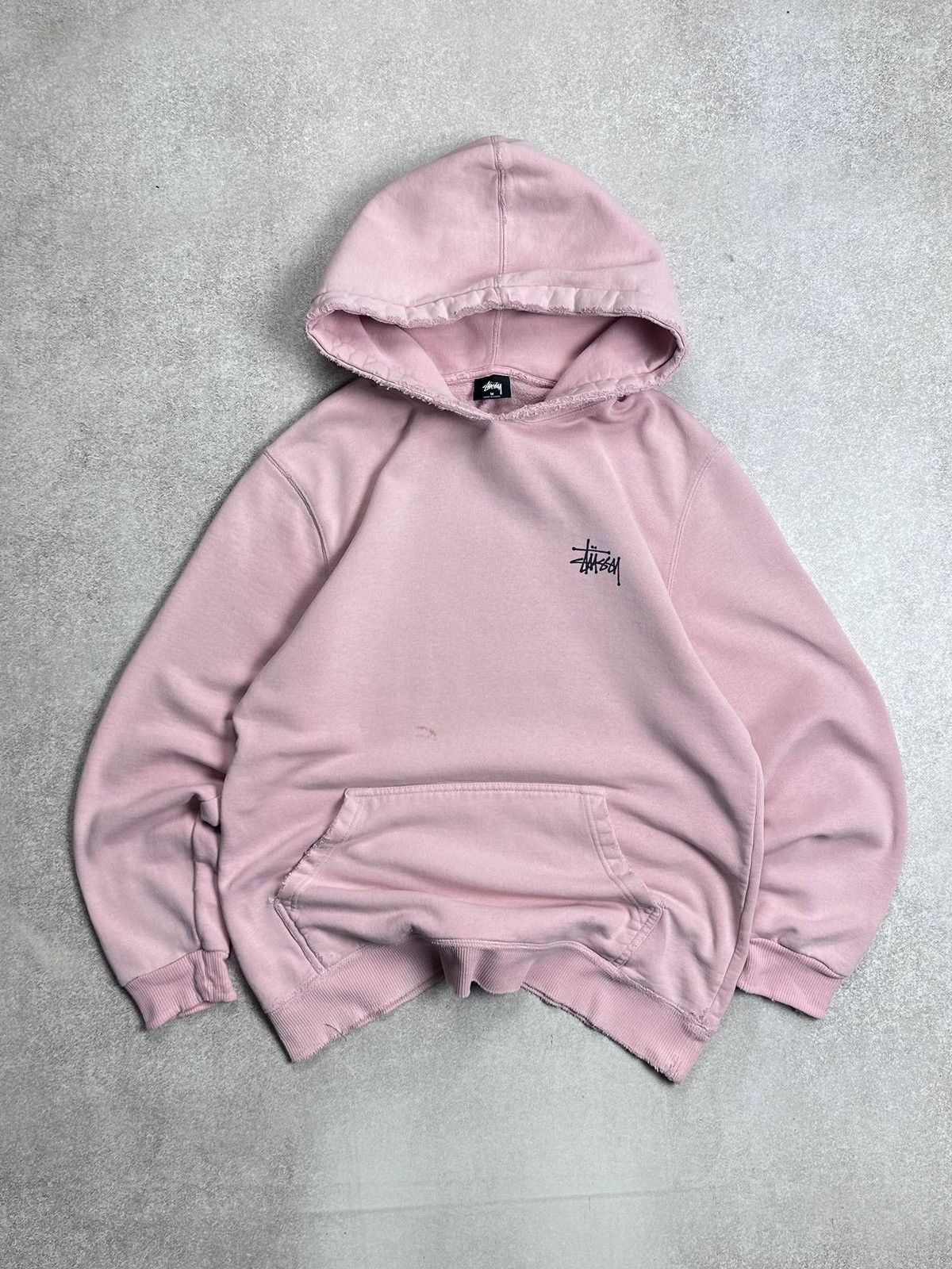 Stussy Vintage Stussy Big Logo Boxy Hoodie M Size US M / EU 48-50 / 2 - 3 Thumbnail