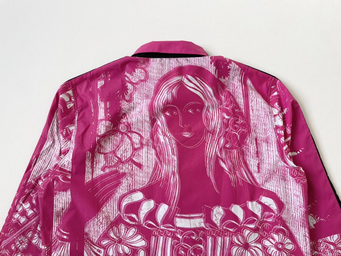 Craig Green Pink ‘3D Blur’ Print Shirt Size US M / EU 48-50 / 2 - 11 Thumbnail