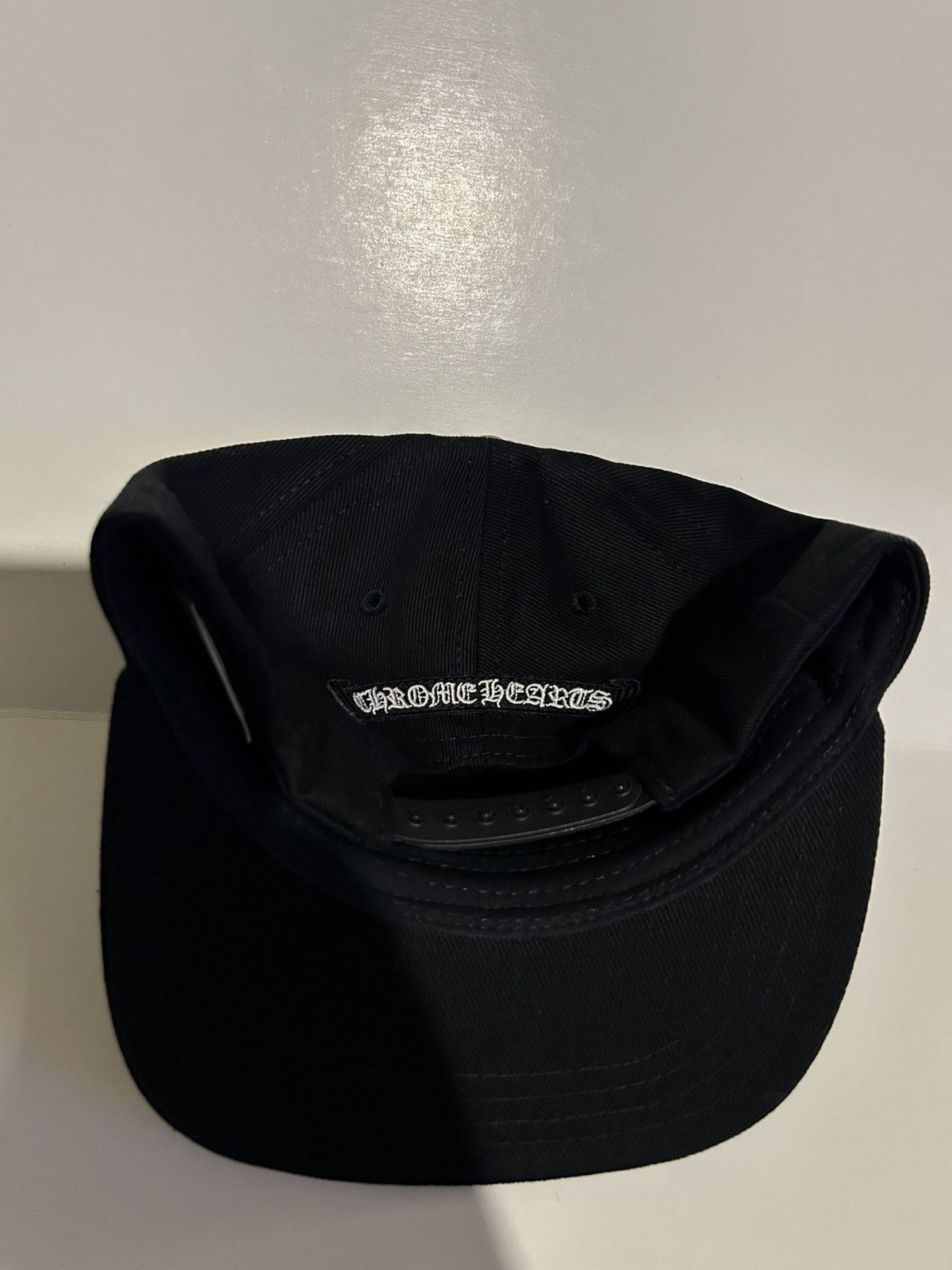 Chrome Hearts Chrome Hearts Horseshoe Denim Baseball Hat Black Size ONE SIZE - 3 Thumbnail