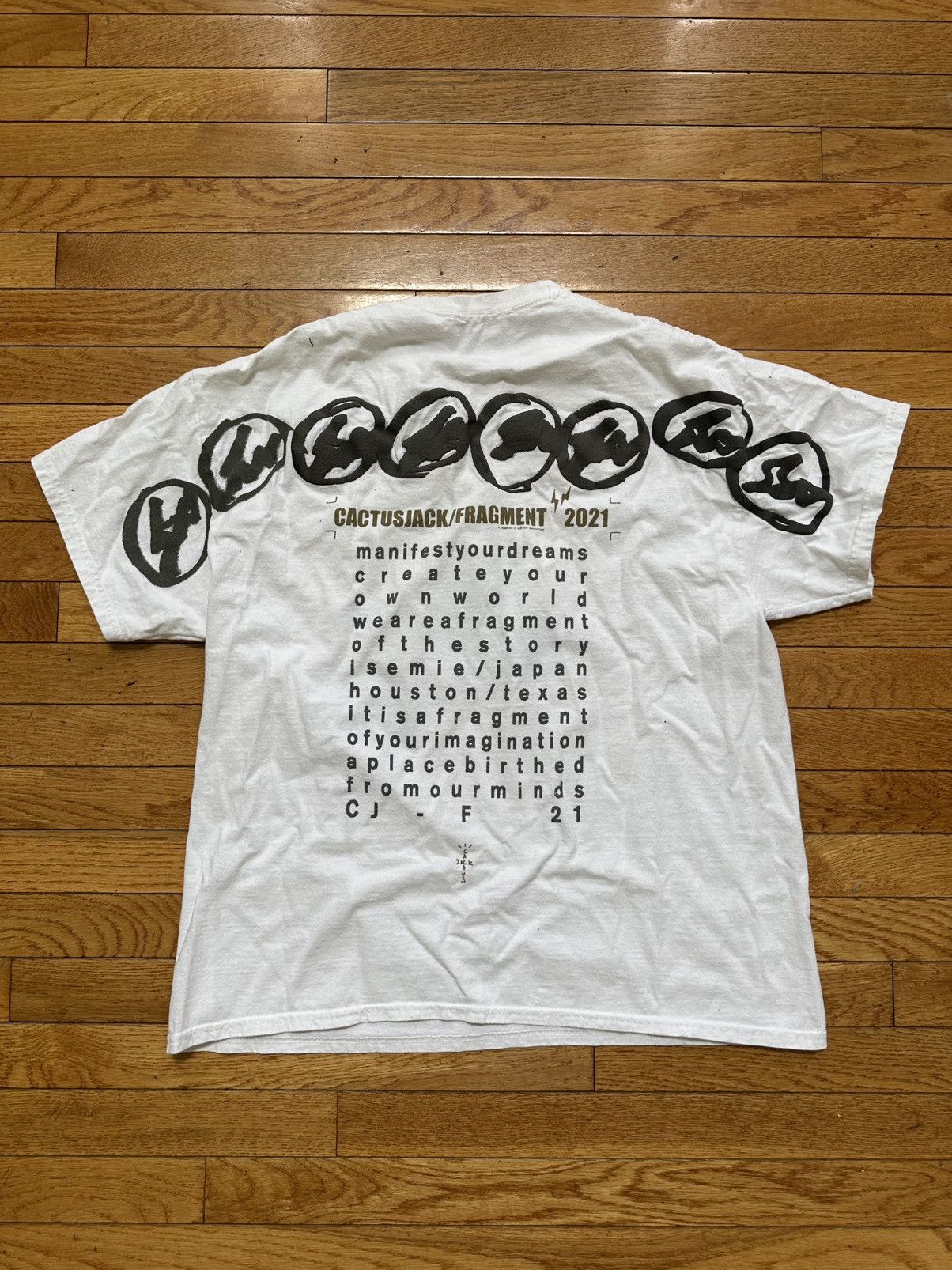Fragment Design × Travis Scott Travis Scott x Fragment tee Size US L / EU 52-54 / 3 - 2 Thumbnail