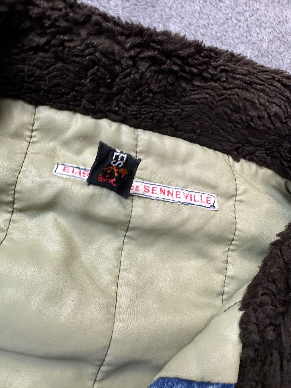 Vintage Vintage Elisabeth De Senneville Active Denim Faded Jacket Size US M / EU 48-50 / 2 - 6 Thumbnail