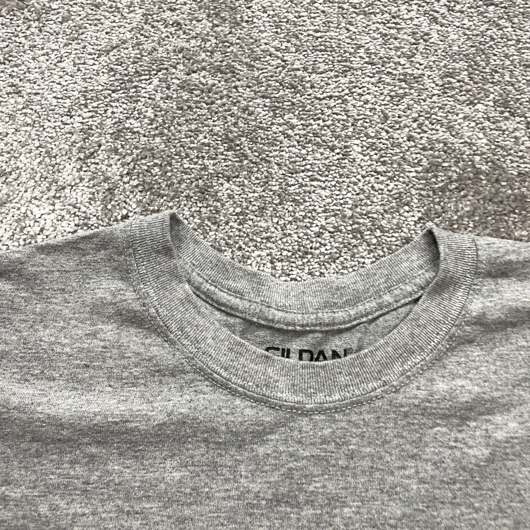 Gildan Gildan DryBlend T-Shirt Mens 2XL Gray Crew Neck Short Sleeve Cotton Basic Size US XXL / EU 58 / 5 - 3 Thumbnail