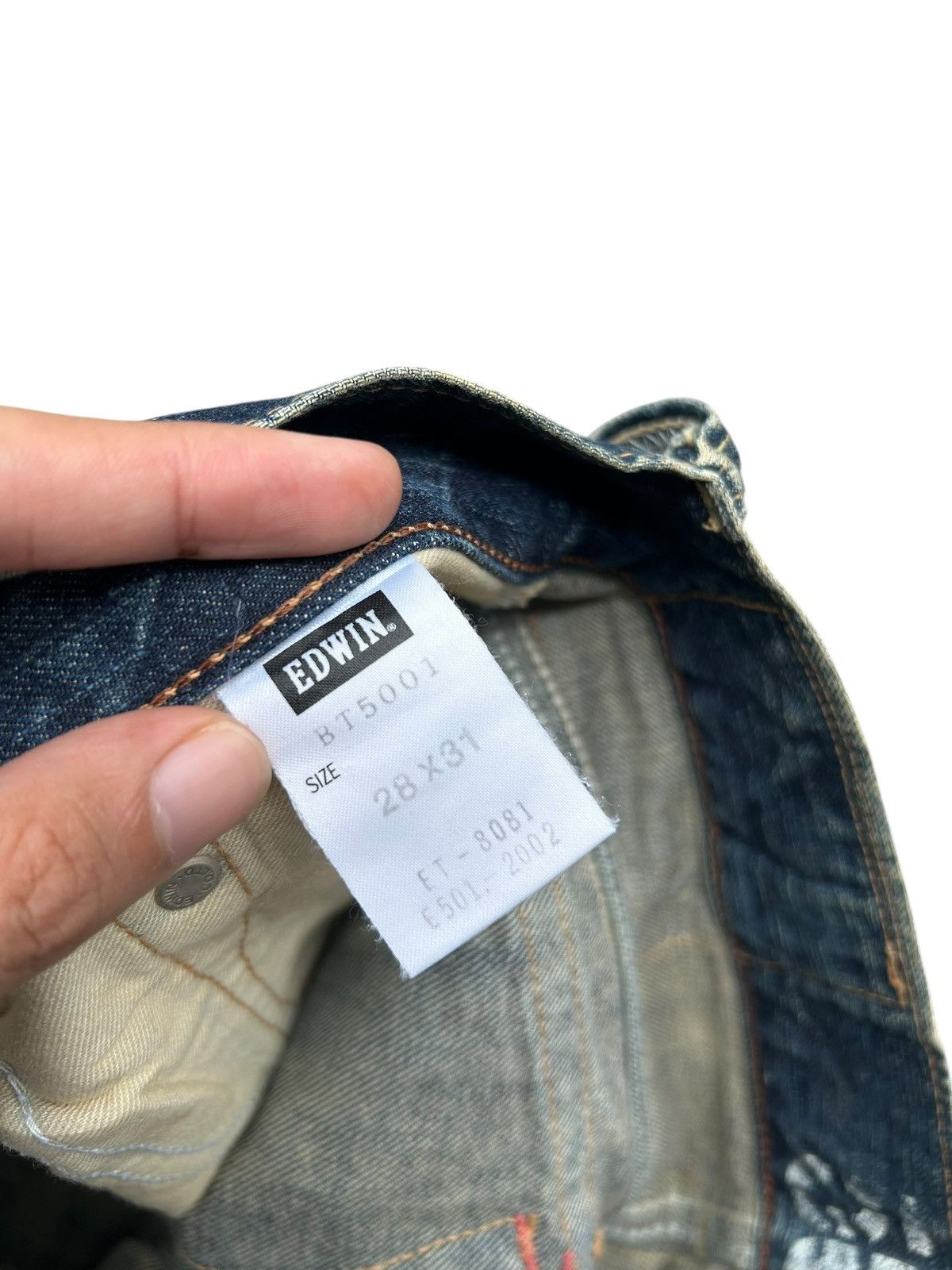 Kapital Flare Vintage Edwin Distressed Denim Jeans Size US 31 - 6 Thumbnail