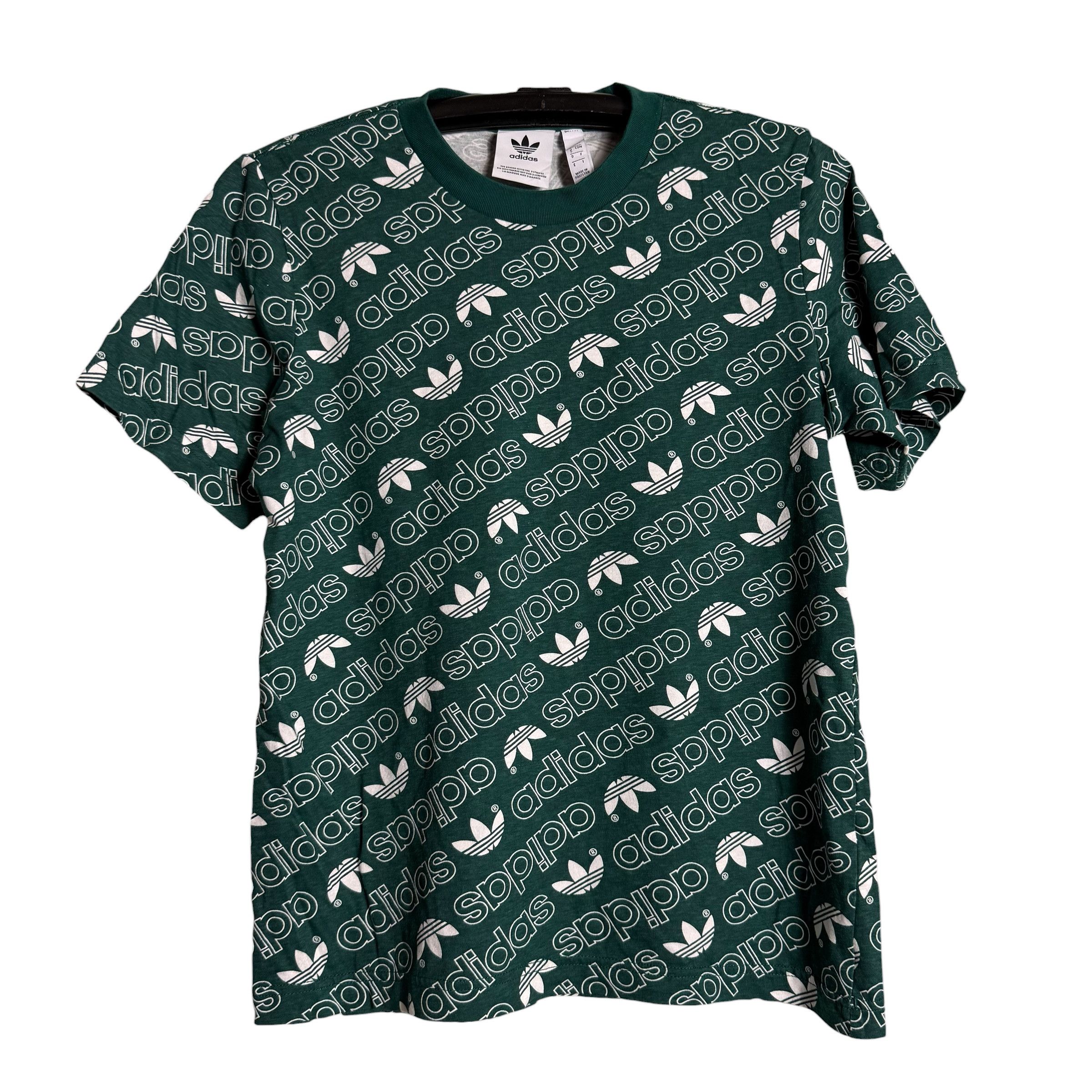 Adidas 🔥RARE🔥Adidas Monogram Allover Trefoil Logo T-shirt Size US S / EU 44-46 / 1 - 1 Thumbnail