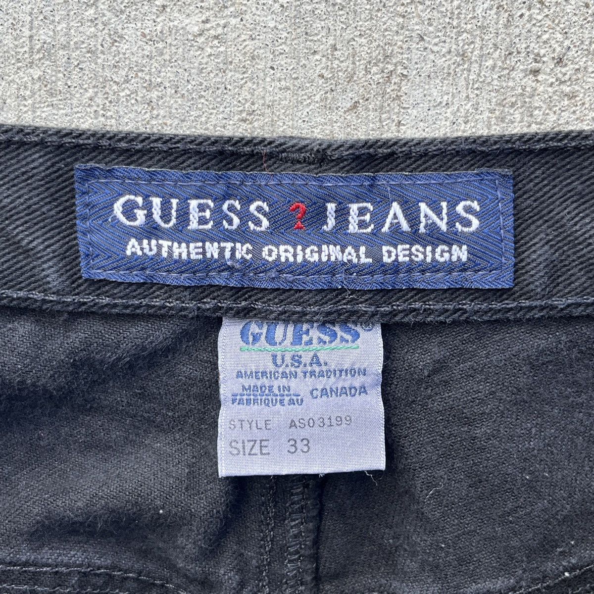 Guess × Vintage Vintage Guess Jeans Size US 32 / EU 48 - 6 Thumbnail