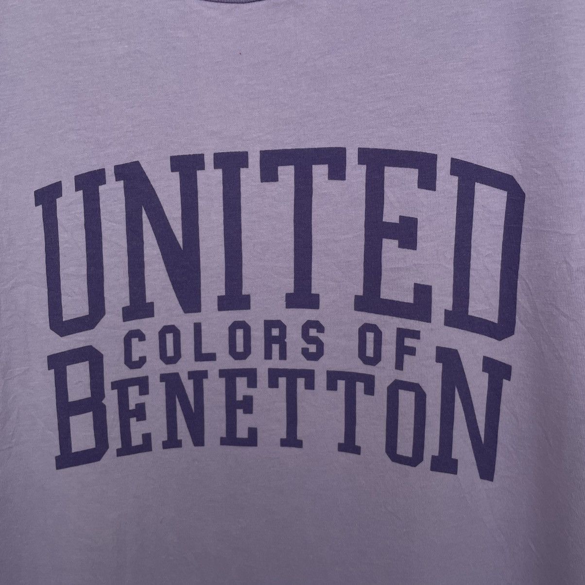 Benetton × United Colors Of Benetton United Colors of Benetton Spell Out T Shirt Size US M / EU 48-50 / 2 - 2 Thumbnail