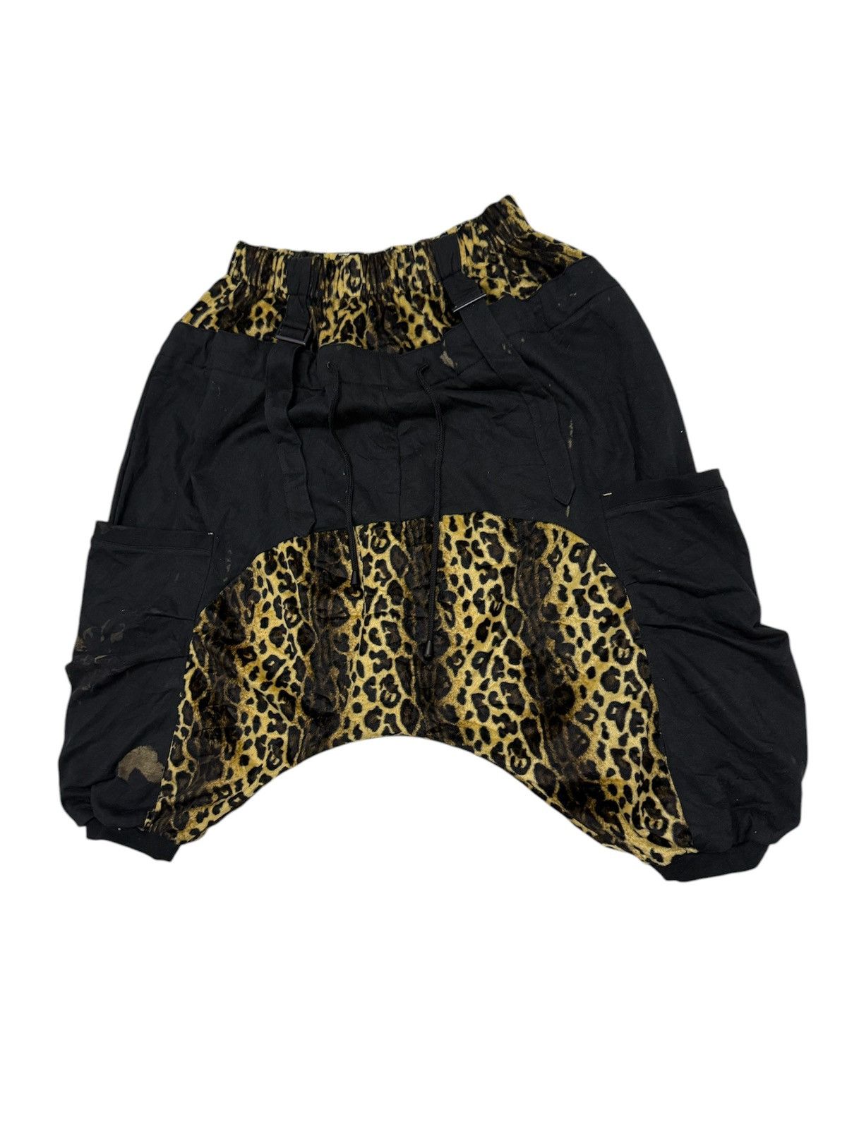 Japanese Brand Japan Brand Clash Ahead Harem Pant Leopard Design Size US 32 / EU 48 - 3 Thumbnail