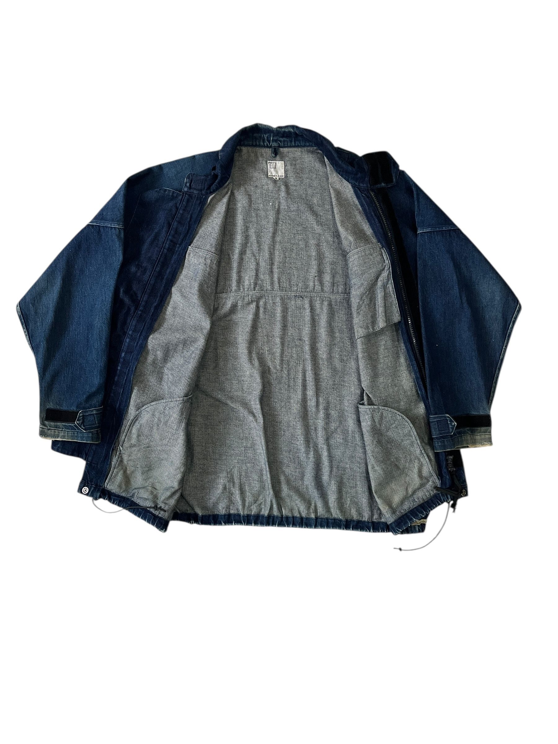Number (N)ine Number (N)ine #9 Blue Denim Oversized Baggy Jacket Size US M / EU 48-50 / 2 - 11 Thumbnail