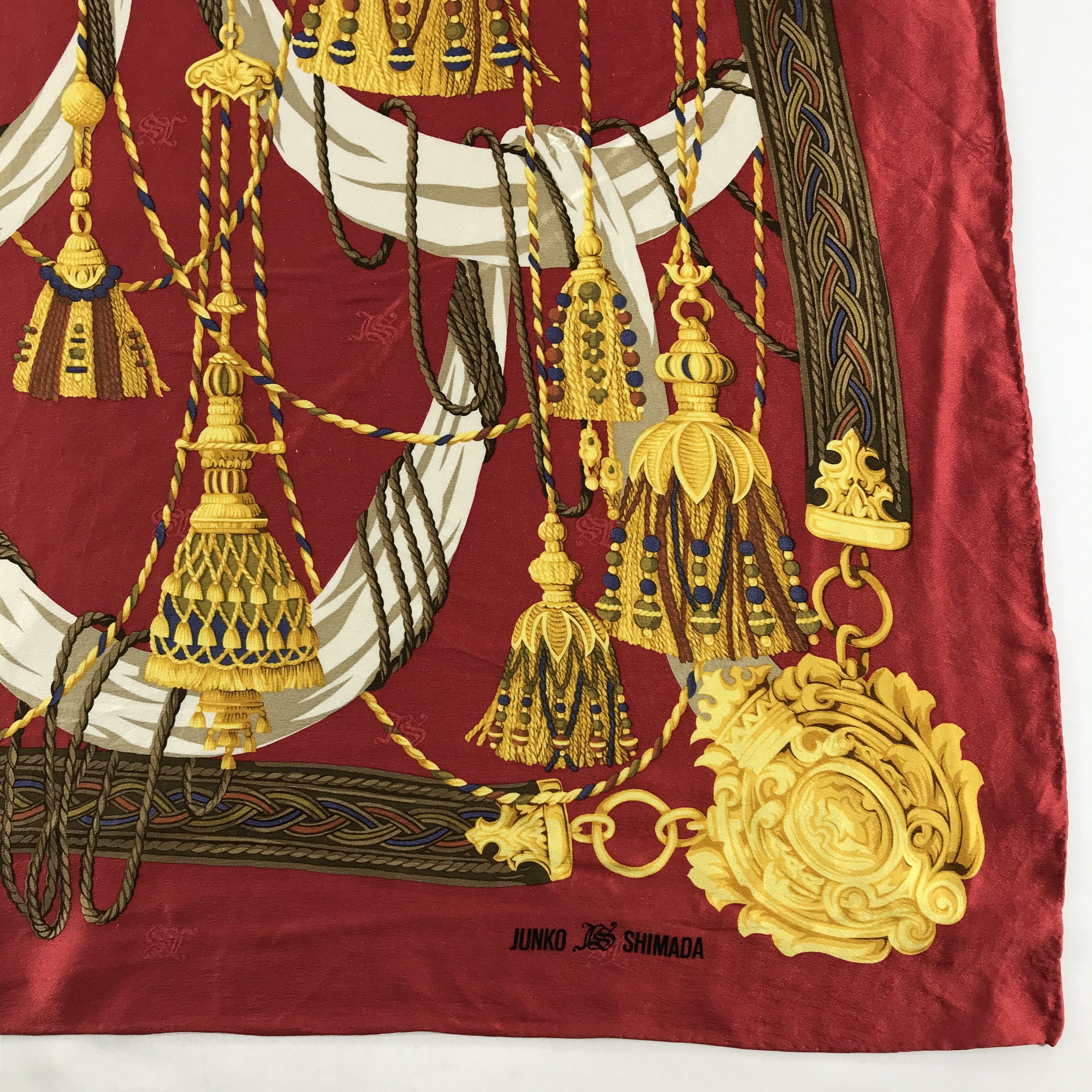 Junko Shimada Vintage Junko Shimada Silk Scarf Size ONE SIZE - 4 Thumbnail