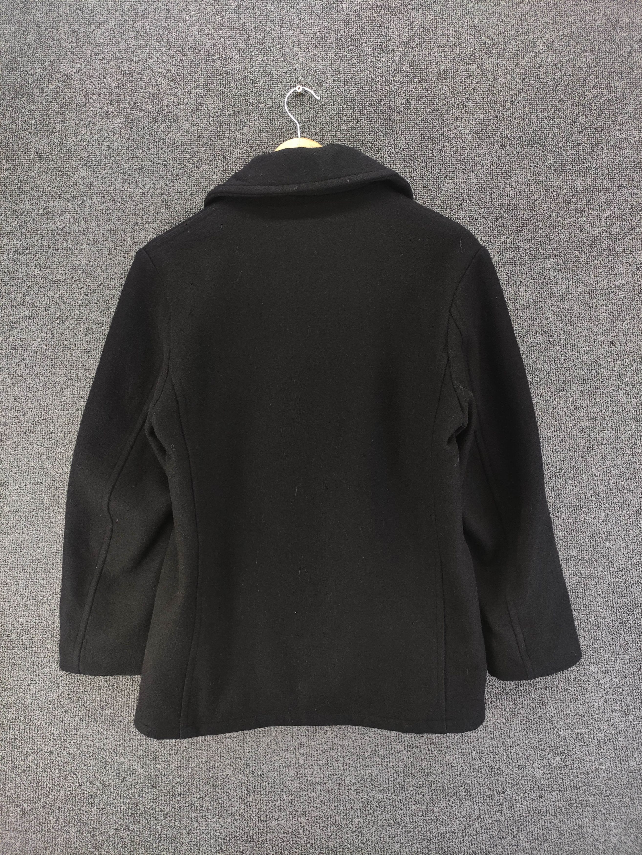 Japanese Brand Vintage Pea Coat Double Breasted Wool Jacket Size US M / EU 48-50 / 2 - 7 Thumbnail