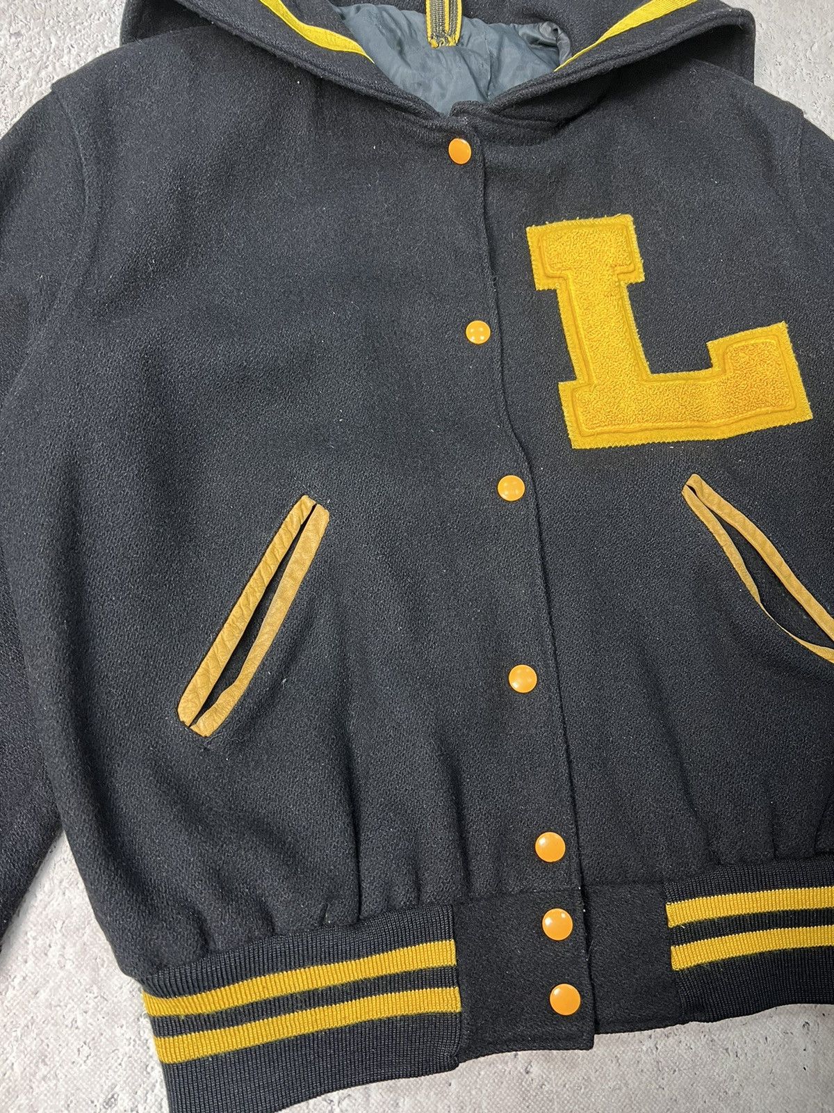 Delong Vintage Delong Wool Varsity jacket AMERICANA Size US M / EU 48-50 / 2 - 3 Thumbnail