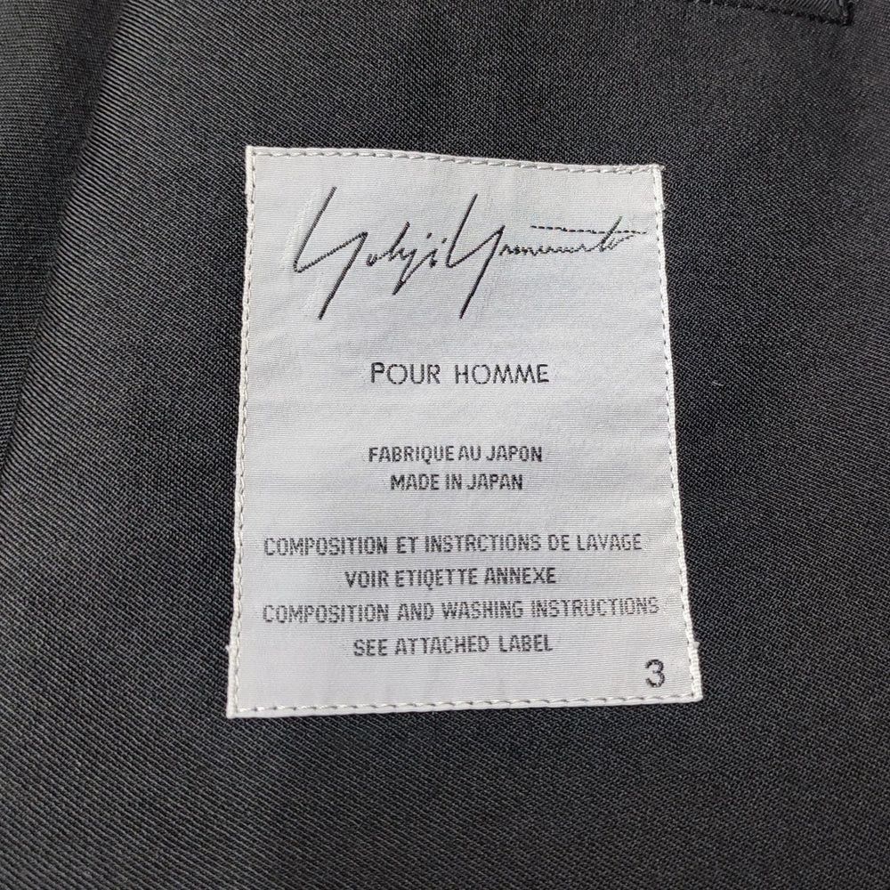 Yohji Yamamoto Yohji Yamamoto pour homme/2002SS 3-line design jacket Size US L / EU 52-54 / 3 - 4 Thumbnail