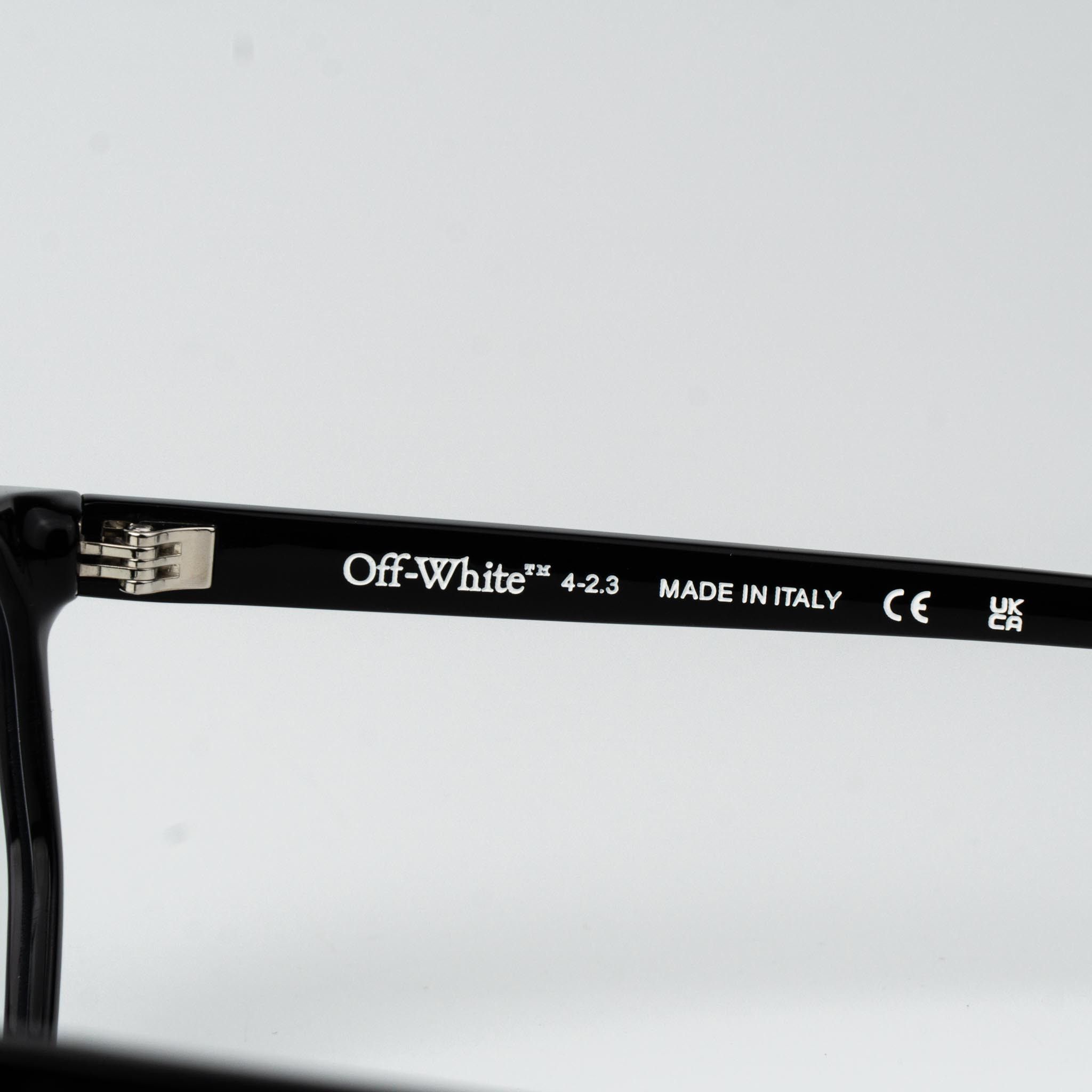 Off-White Off-White STYLE 39 Eyeglasses OERJ039 1000 NEW AUTHENTIC Size ONE SIZE - 7 Thumbnail