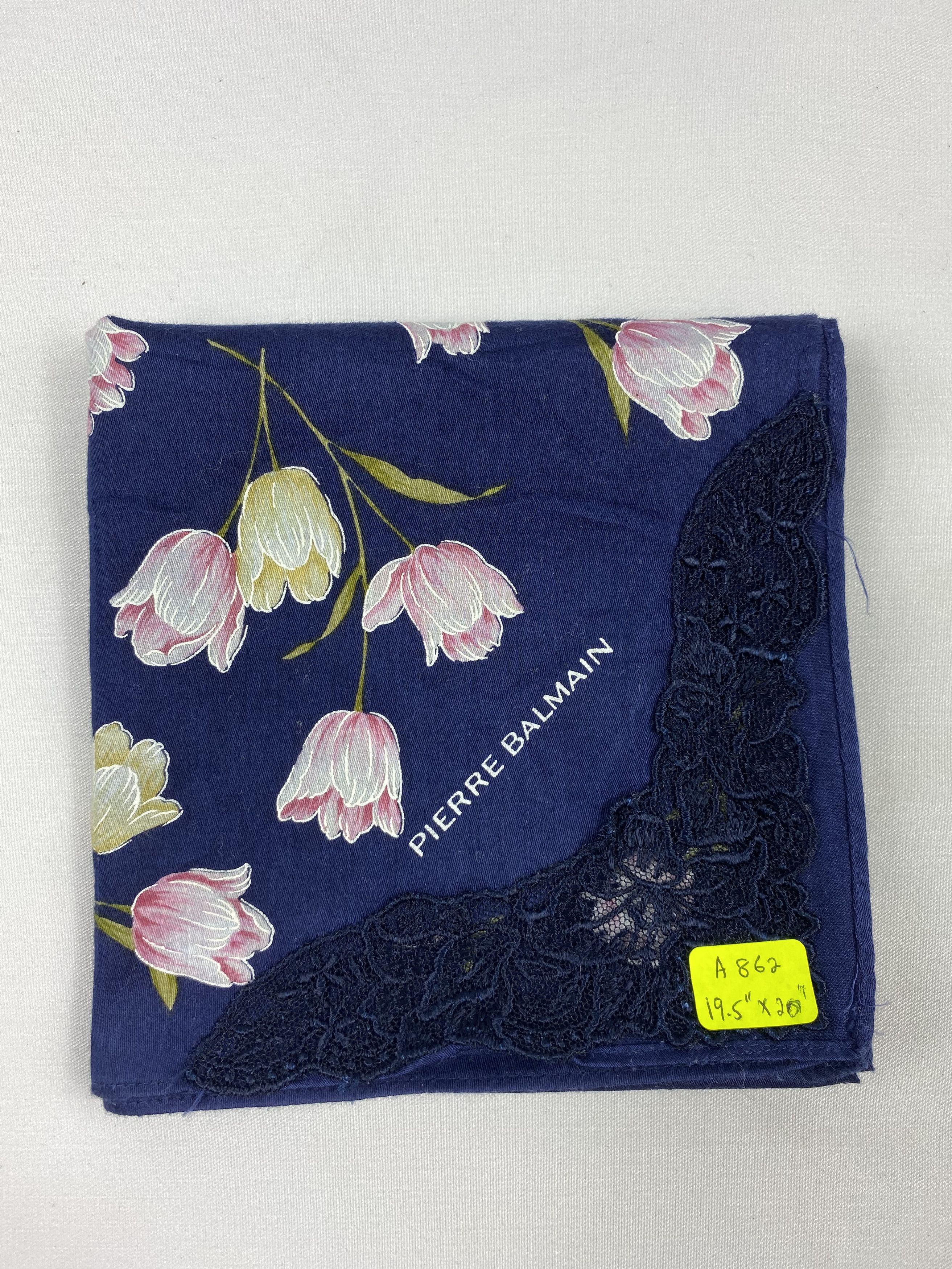 Pierre Balmain × Vintage Pierre Balmain Handkerchief / Bandana / Neckerchief Size ONE SIZE - 6 Thumbnail
