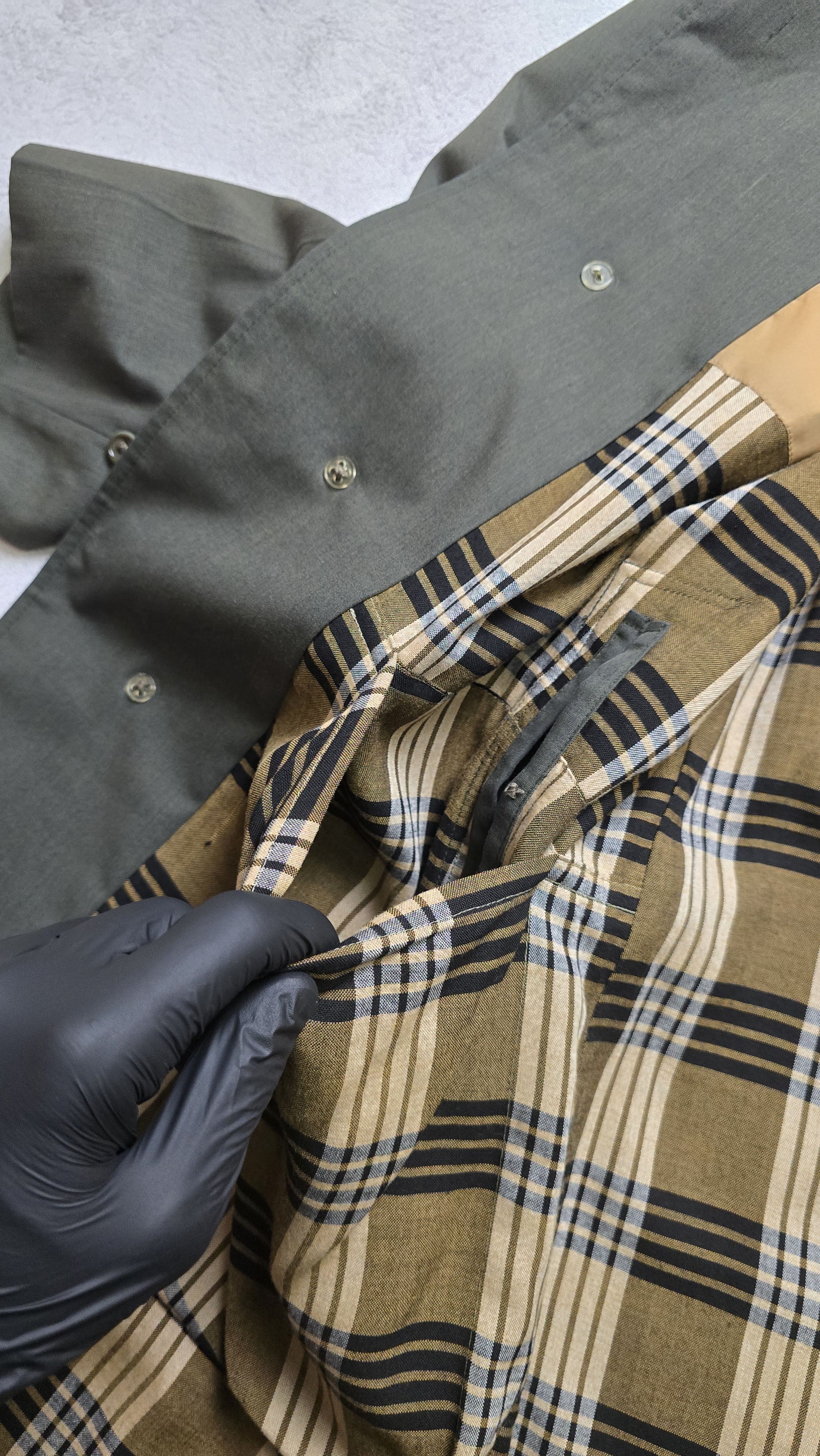 Burberry Vintage Burberrys Mac Coat Men’s 42R L Olive Green Balmacaan Size US L / EU 52-54 / 3 - 17 Thumbnail