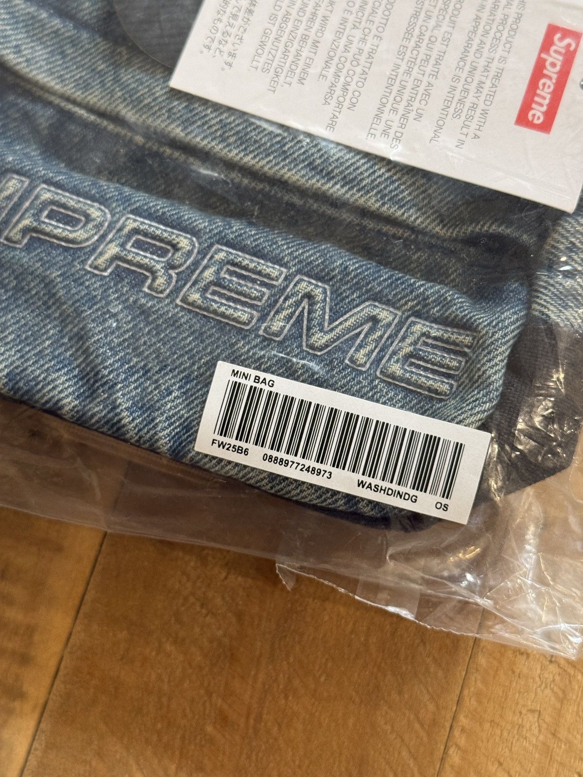 Supreme Supreme Denim Mini Shoulder Bag & Fujifilm Camera Size ONE SIZE - 7 Thumbnail
