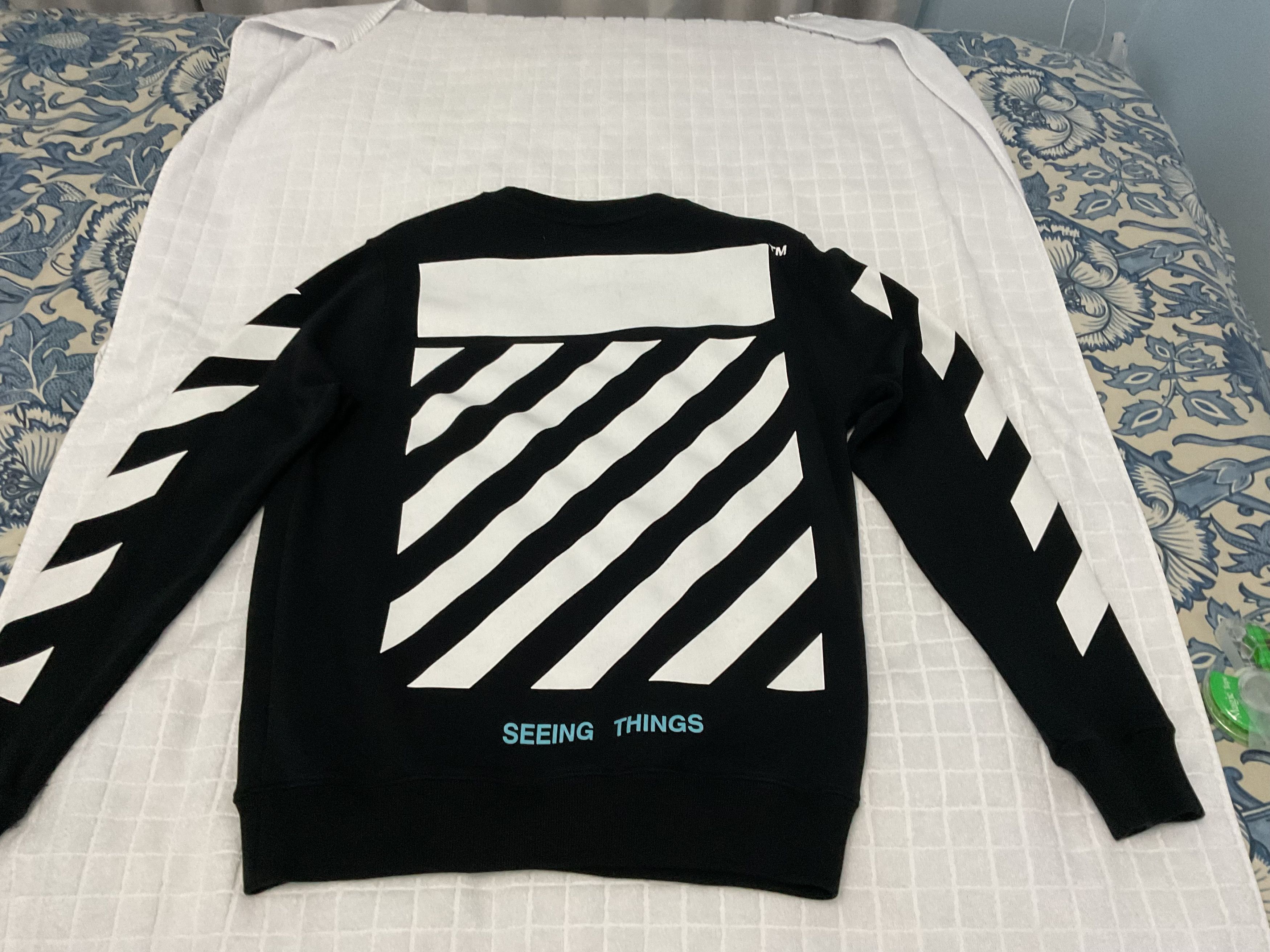 Off-White Seeing Things Caravaggio painting sweat shirt