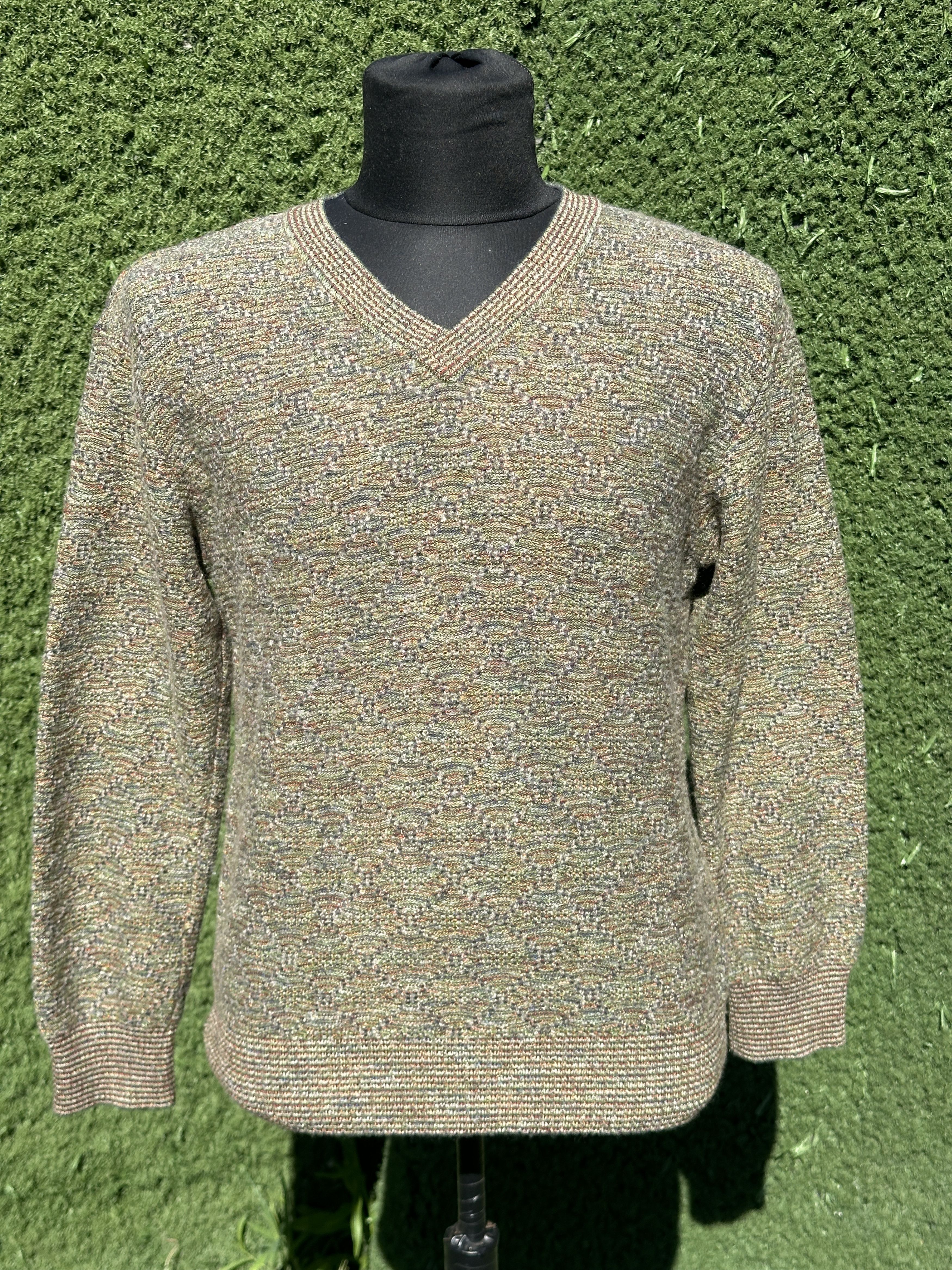 Missoni Missoni Sport Knit Pullover Sweater Rainbow Size 50 Size US M / EU 48-50 / 2 - 4 Thumbnail
