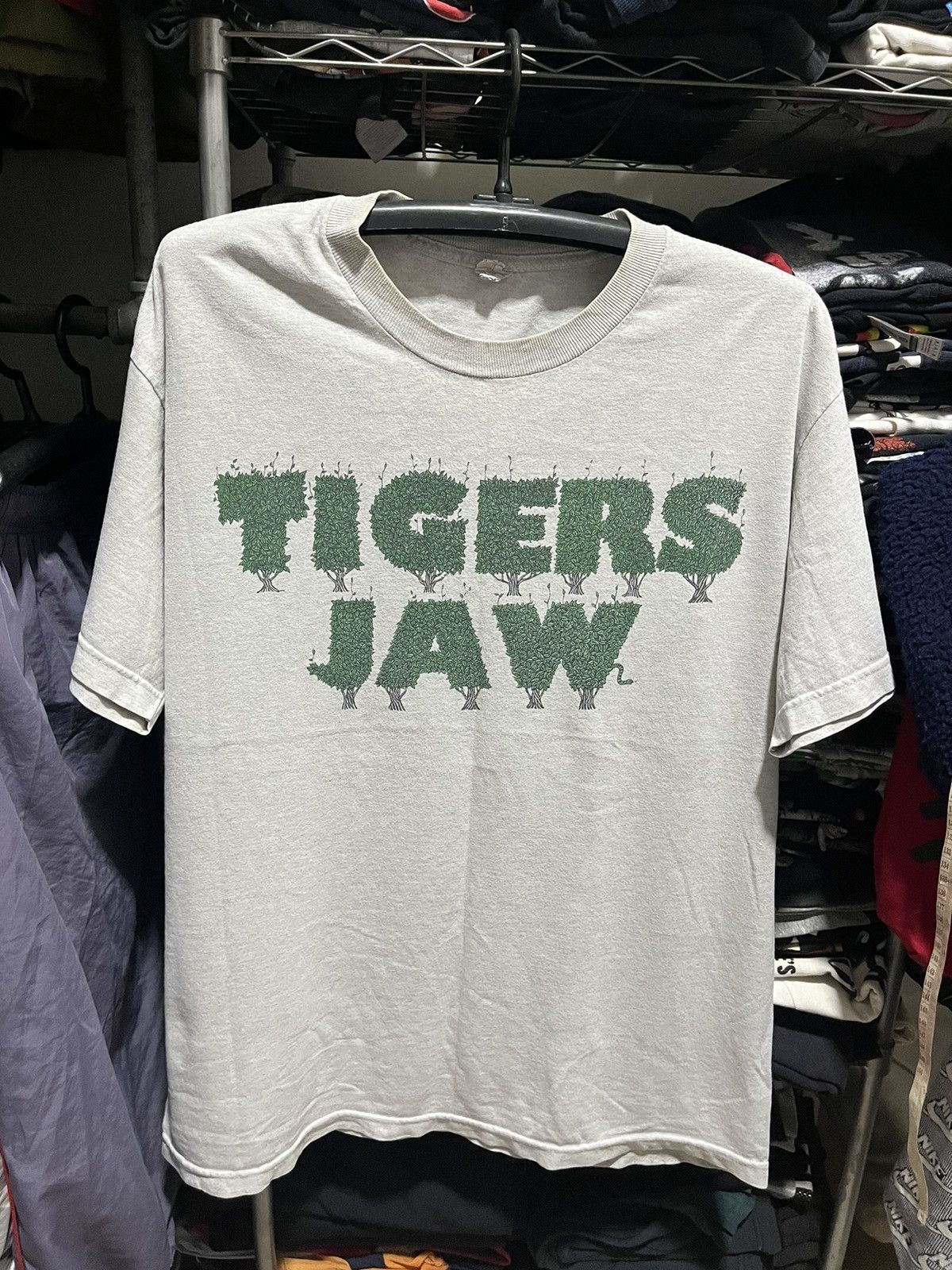 Tigers Jaw Emo Pop Punk Band Tee 00s