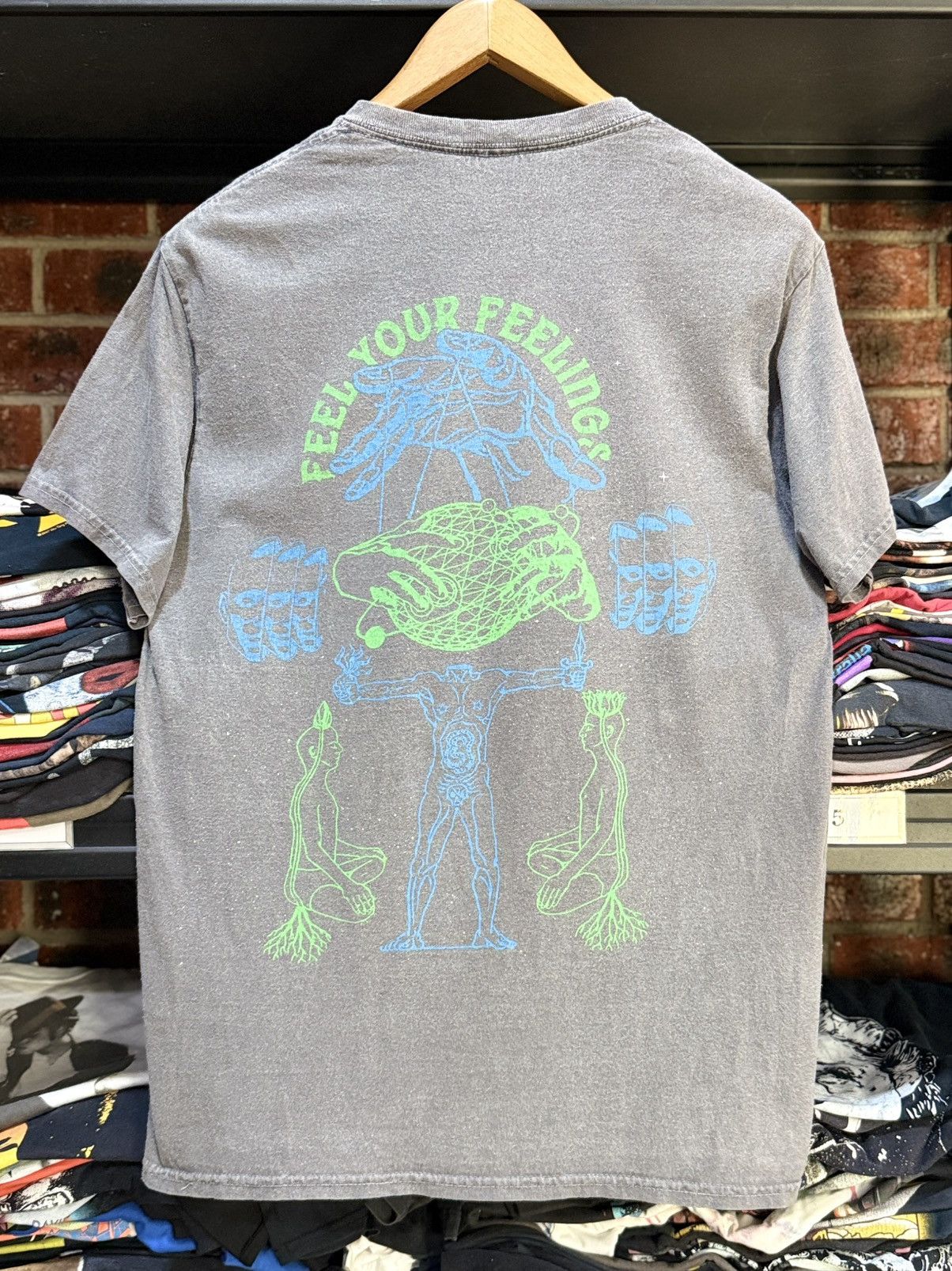 Fuck Art, Make Tees Feel Your Feelings Art Faded Tee Size US M / EU 48-50 / 2 - 1 Thumbnail