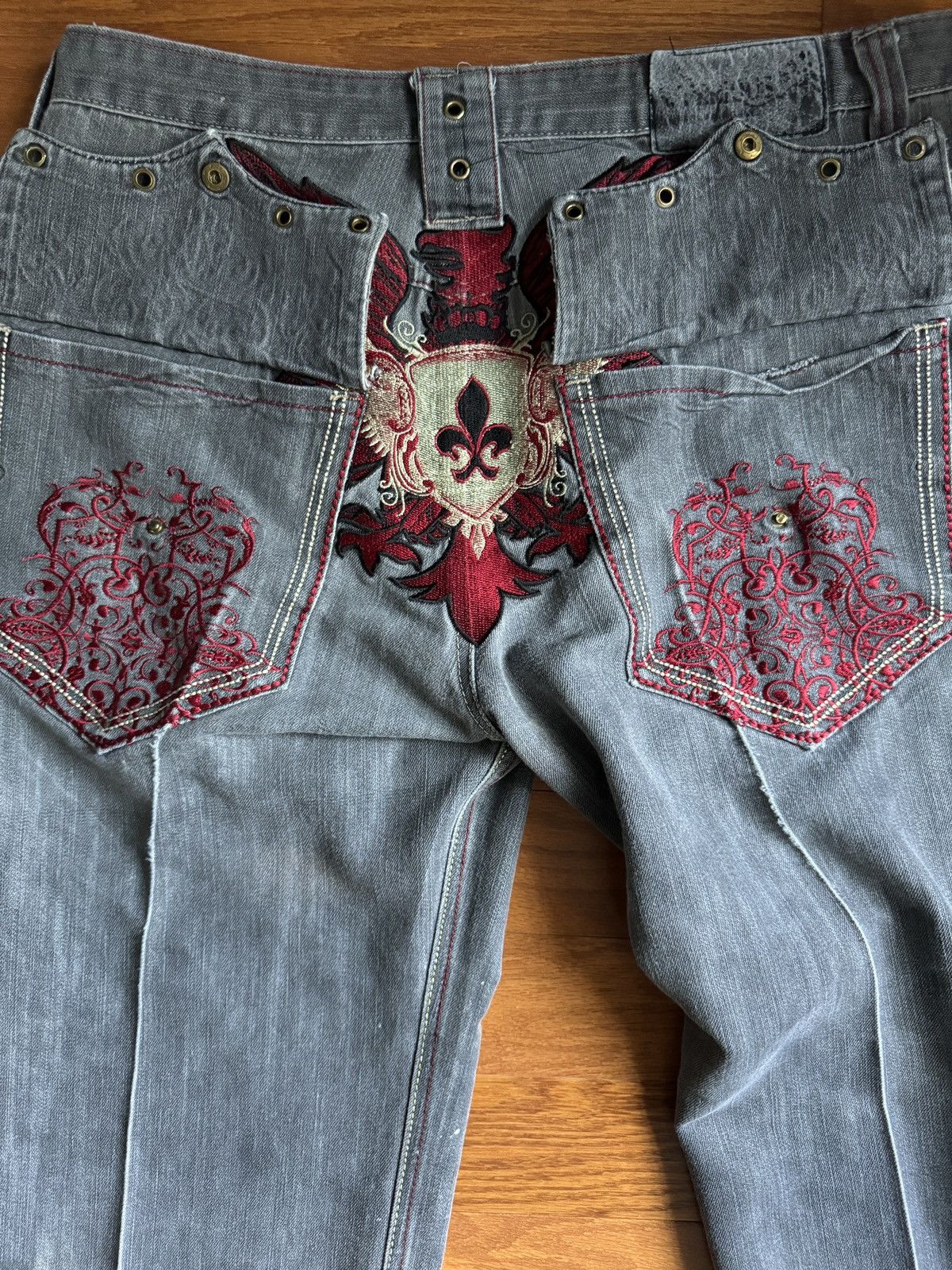 Vintage Rare Imperious Delf Trading Jeans Size US 38 / EU 54 - 7 Thumbnail