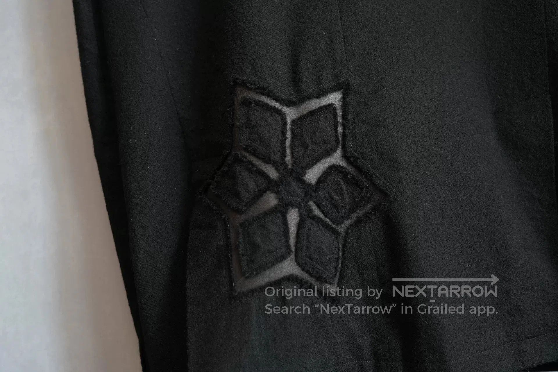 Yohji Yamamoto Yohji Yamamoto Black Wool Jacket. Size US XL / EU 56 / 4 - 6 Thumbnail