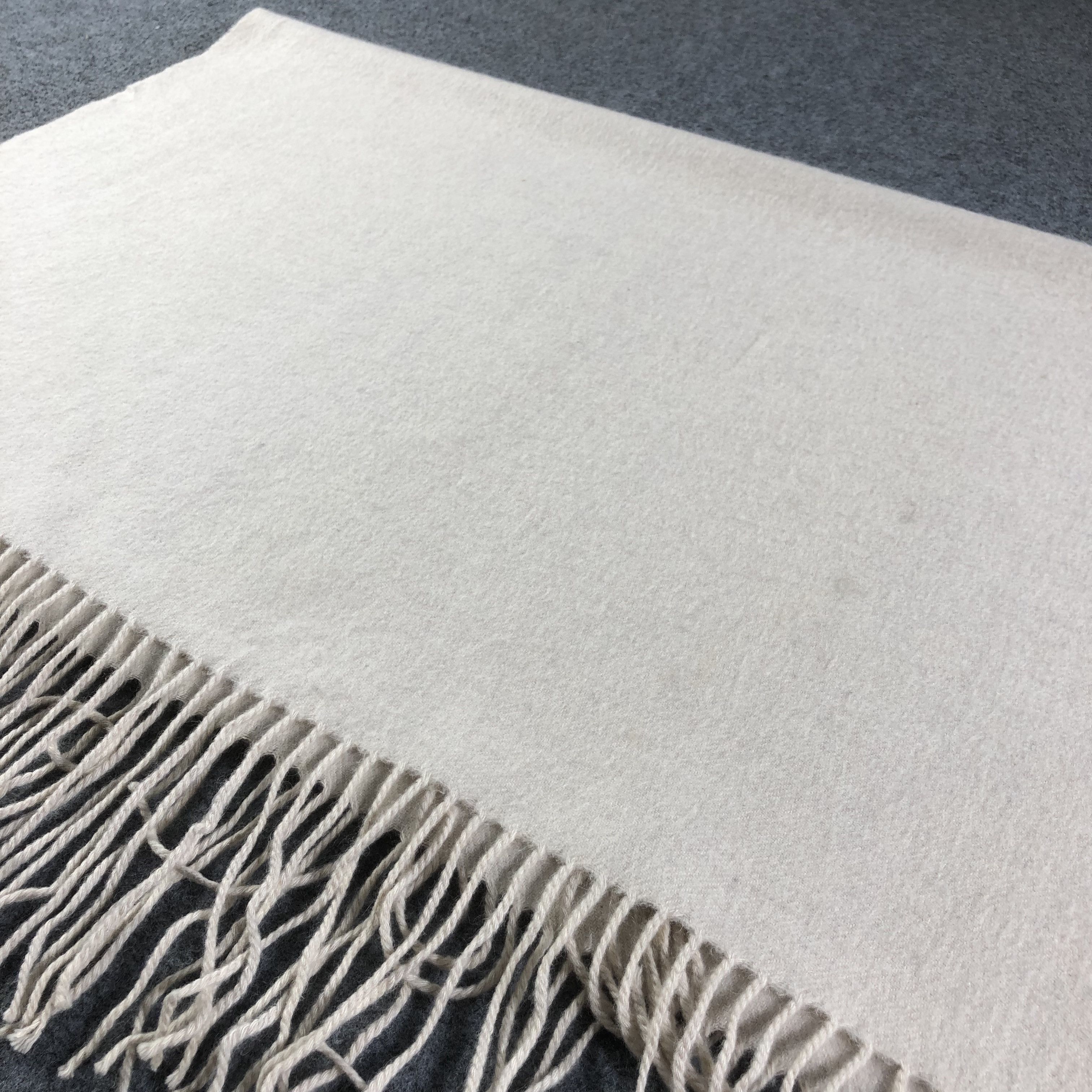 Vintage Chloe Plain Cashmere Scarf Muffler V1189 Size ONE SIZE - 3 Thumbnail