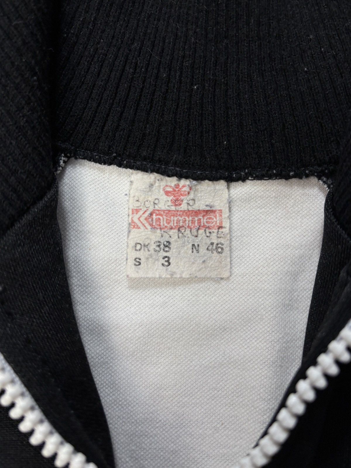 Hummel × Vintage Vintage Hummel Track Suit Top 1970s Denmark Jacket Sport Zip Size US XS / EU 42 / 0 - 3 Thumbnail