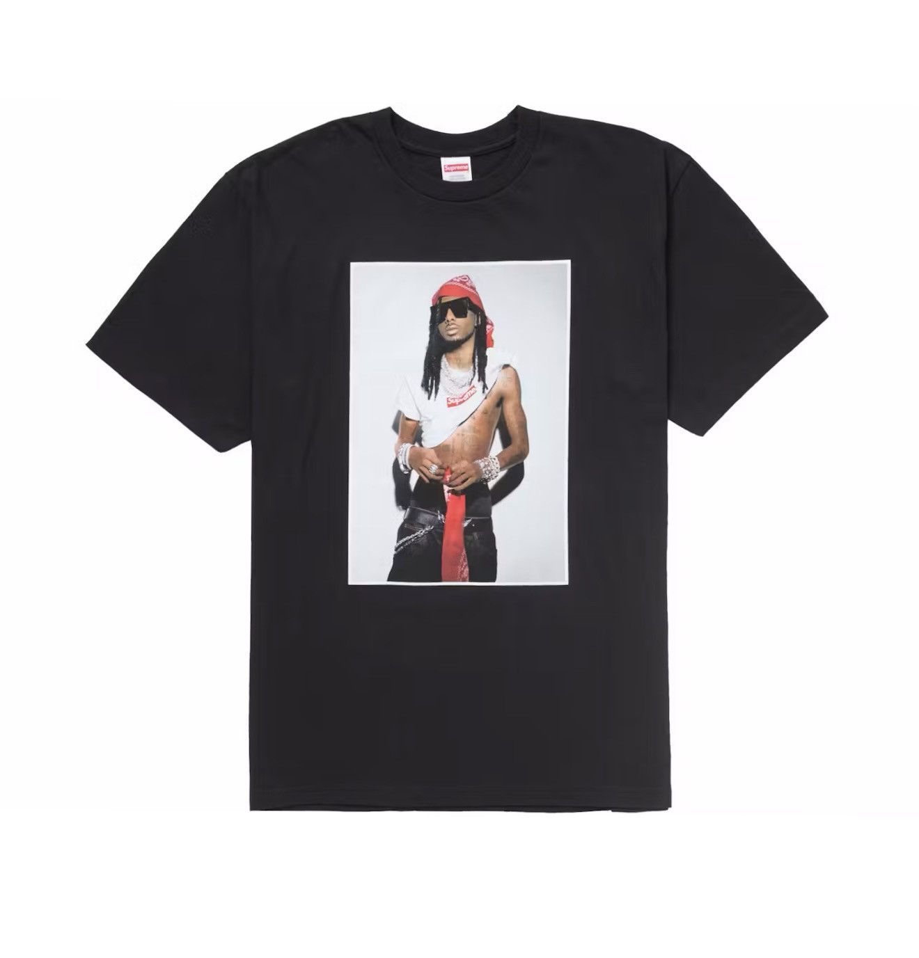 Supreme Supreme Buju Banton Photo Tee FW19 Black – Rare | Grailed
