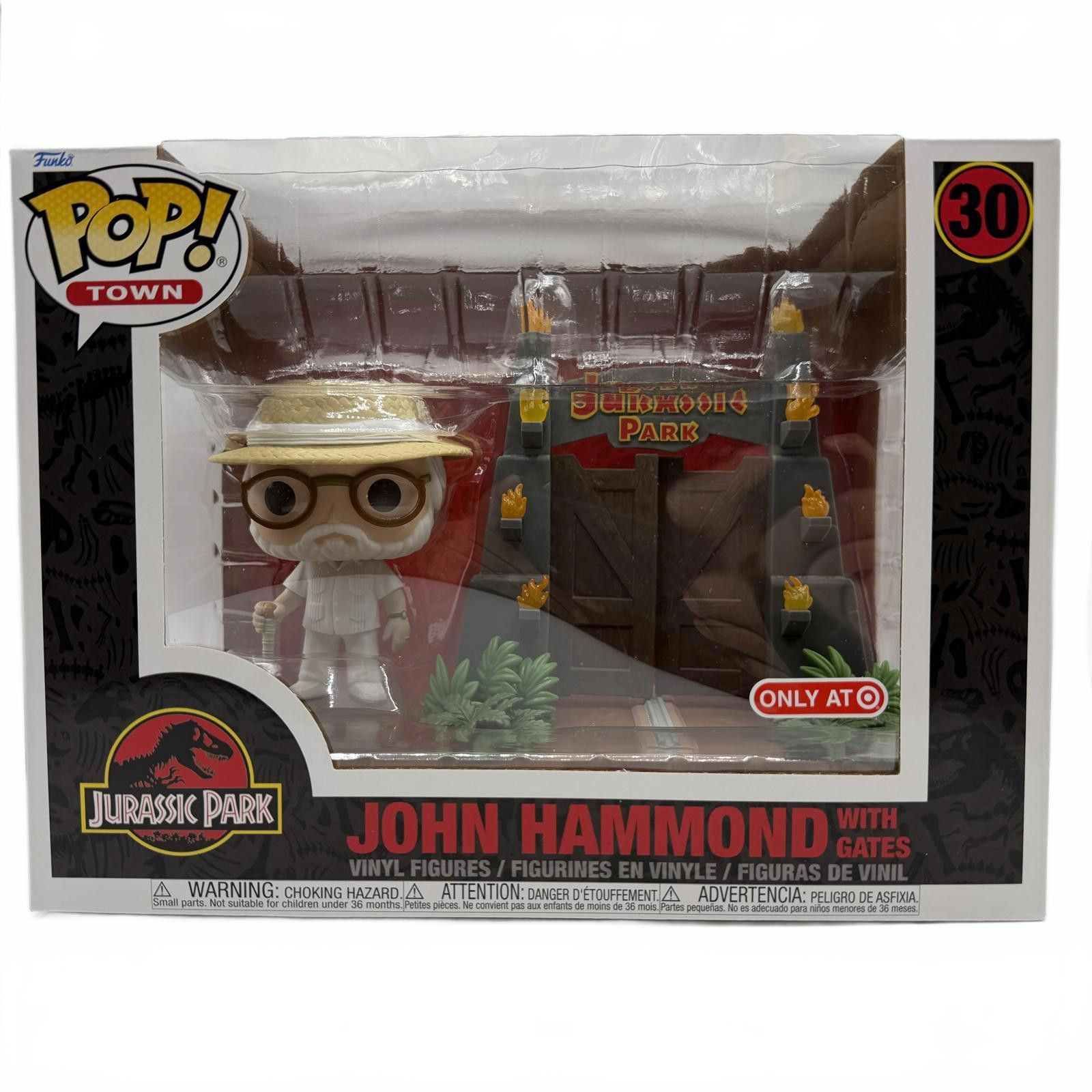 Other Funko POP! Town Jurassic Park John Hammond with Gates #30 Size ONE SIZE - 1 Thumbnail