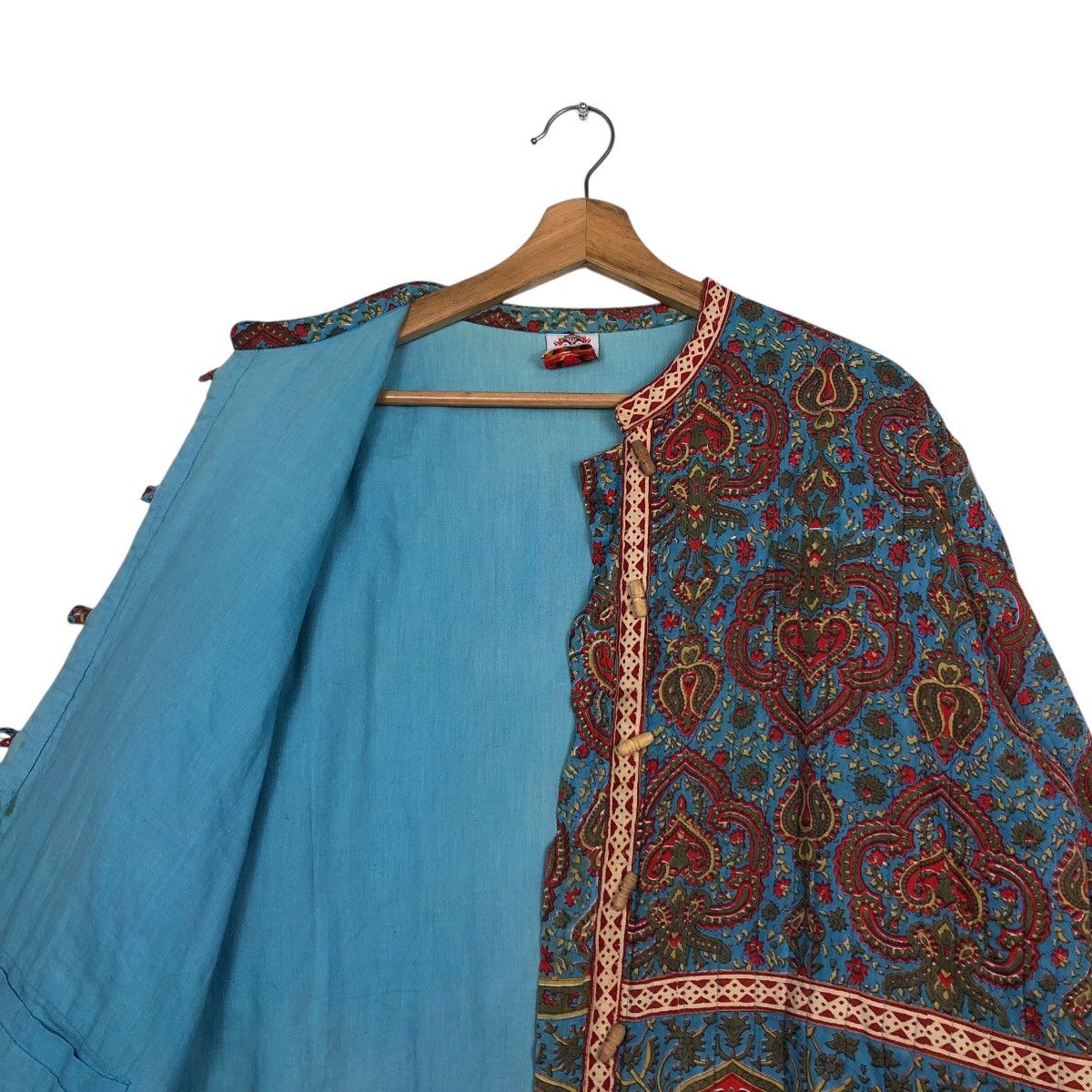 Japanese Brand 📌Cropped Chore Jacket Jagannath Native Design Issey Miyake Size US M / EU 48-50 / 2 - 13 Thumbnail