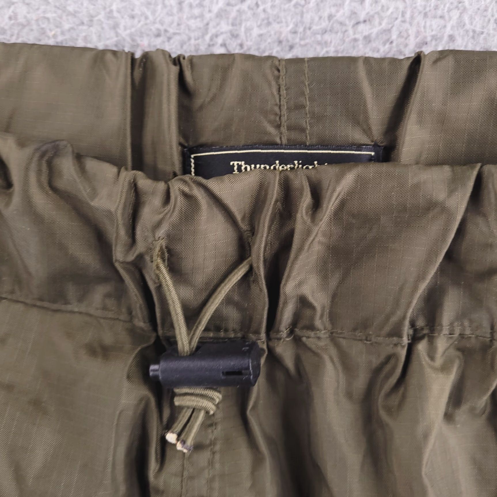 Rains RedHead Rain Pants Mens XL Green Thunderlight Nylon 31" inseam Size US 36 / EU 52 - 4 Thumbnail