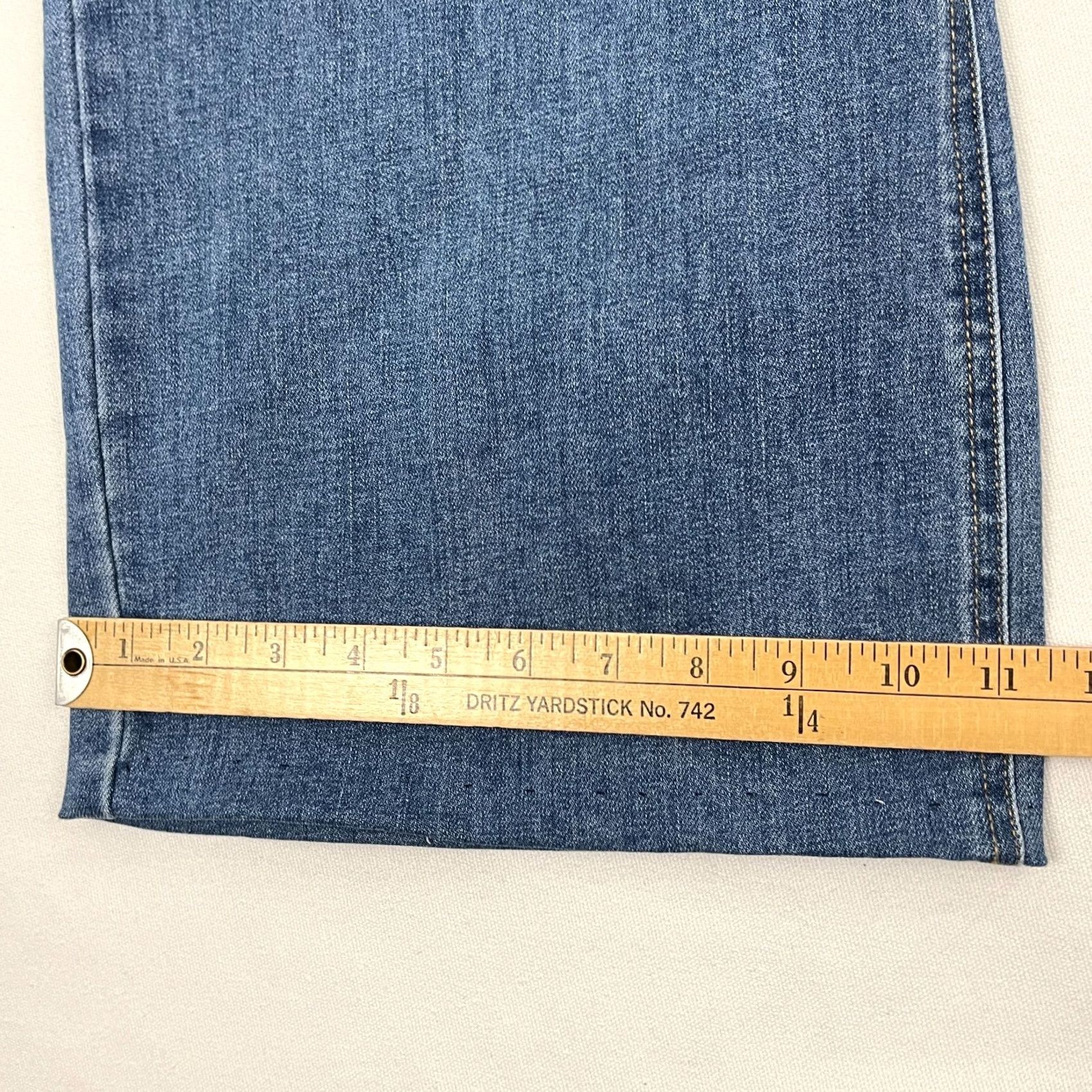 Vintage OAT New York Jeans womens 8/29 W28 I29 Wide-Leg Baggy High Rise Stretch Capsule Shirt/Hoodie/Hat Size 30" / US 8 / IT 44 - 7 Thumbnail