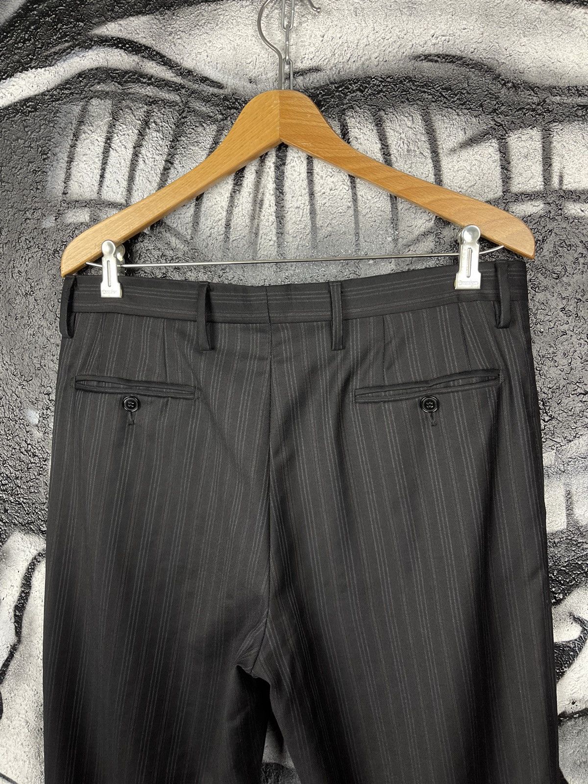 Dolce & Gabbana Dolce&Gabbana Vintage Luxury Italian Suit 2 Piece Virgin Wool Men’s Size 48 Size 48R - 20 Thumbnail