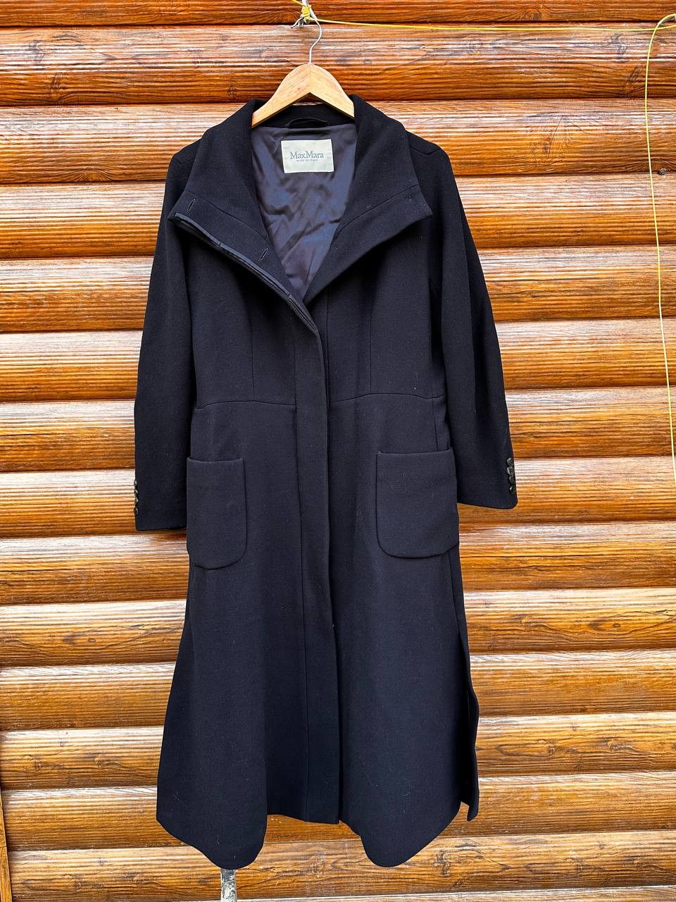 Max Mara Max Mara woolen cashmere long coat women Size XL / US 12-14 / IT 48-50 - 1 Thumbnail