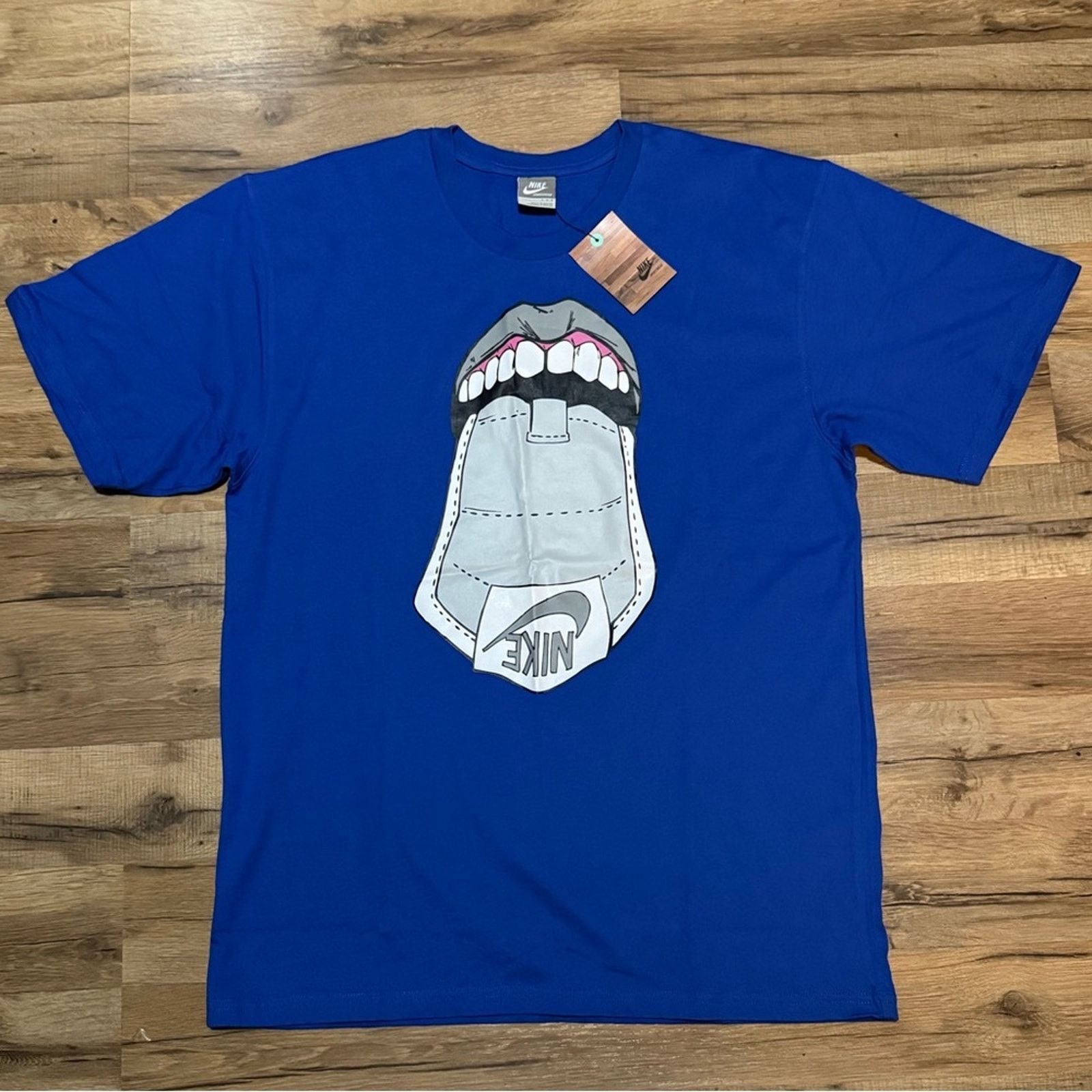 2008 Nike Shoe Tongue Short Sleeve