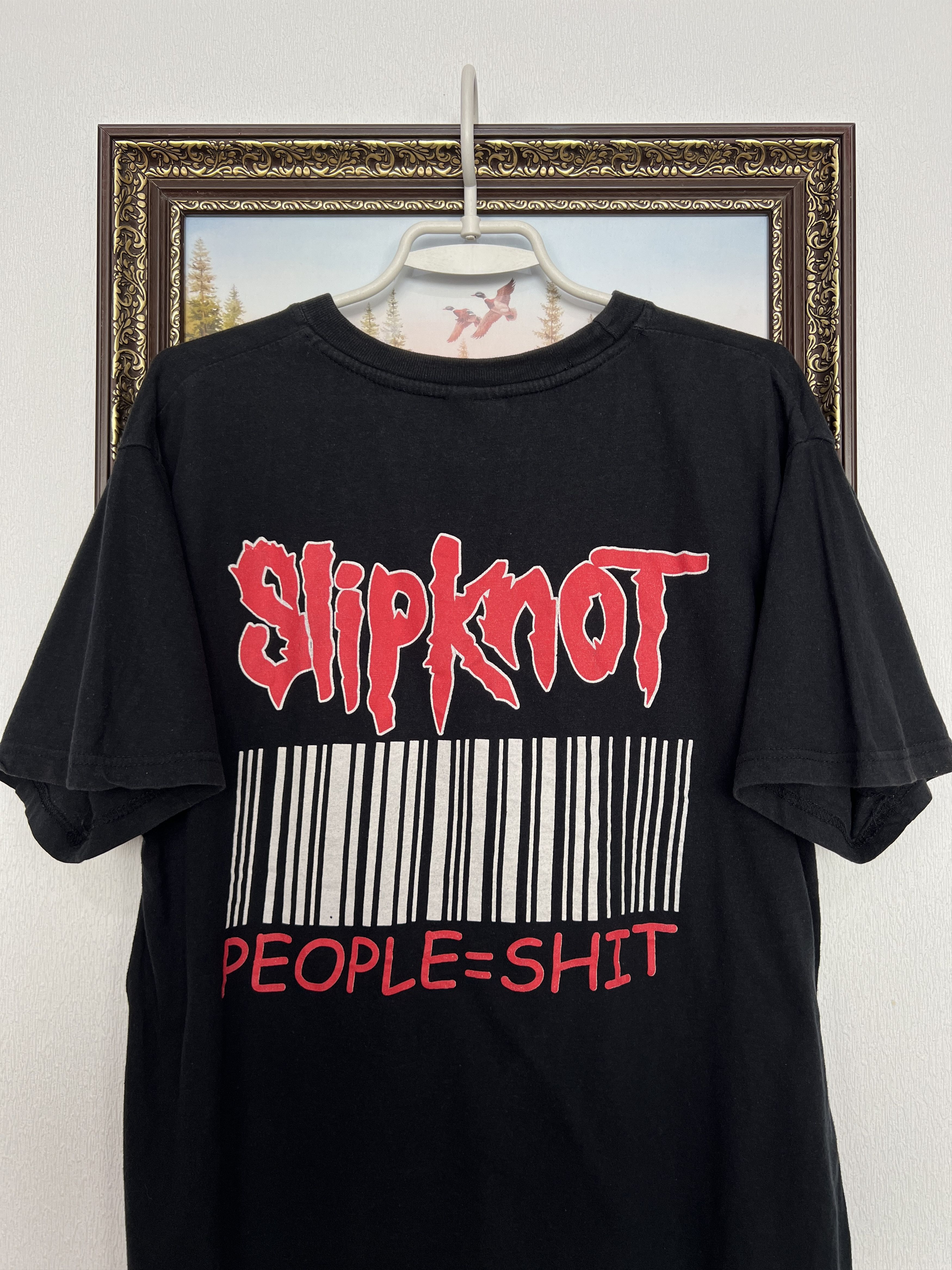 Vintage Vintage Slipknot Band Tee Over Print Shirt People Sht Mens Size US M / EU 48-50 / 2 - 11 Thumbnail