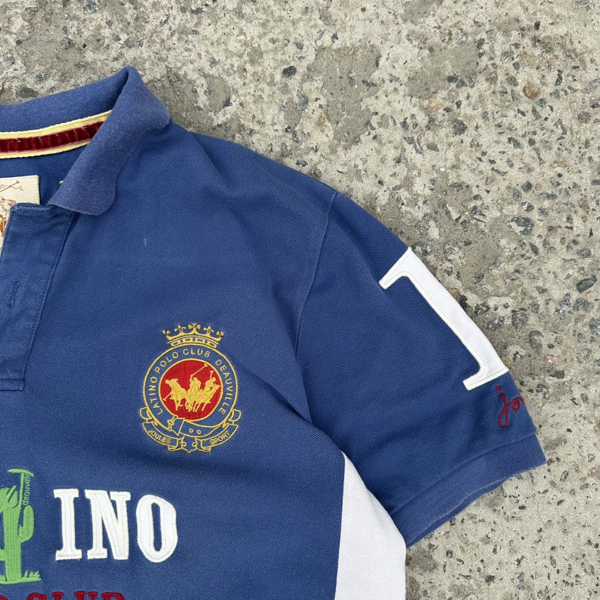 Japanese Brand Vintage Tom Joule Latino Polo Club T-shirts Big Logo Y2K 00s Size US M / EU 48-50 / 2 - 4 Thumbnail